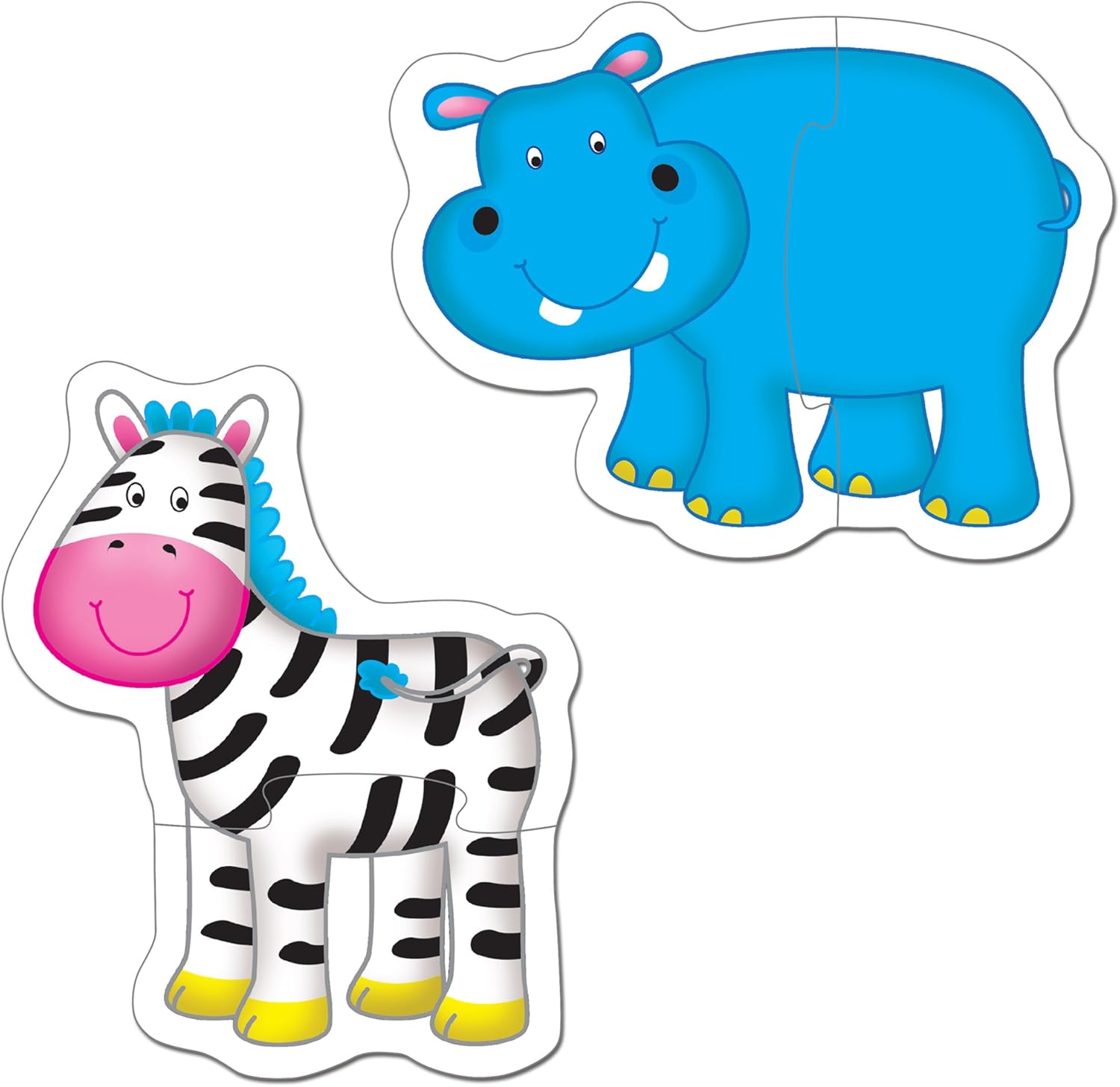 Galt Baby Puzzles - Jungle Animal Jigsaw Set for Toddlers 18 Months+ 5