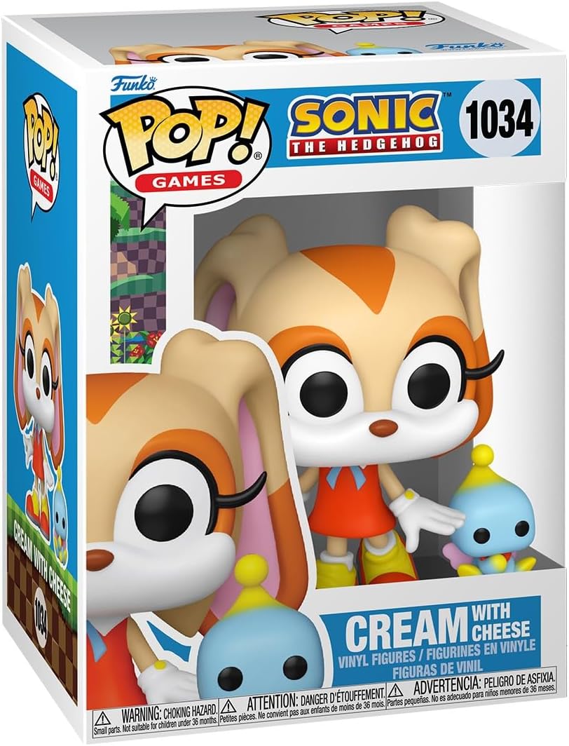 Funko Pop! Sonic the Hedgehog - Cream with Cheese Vinyl Figure