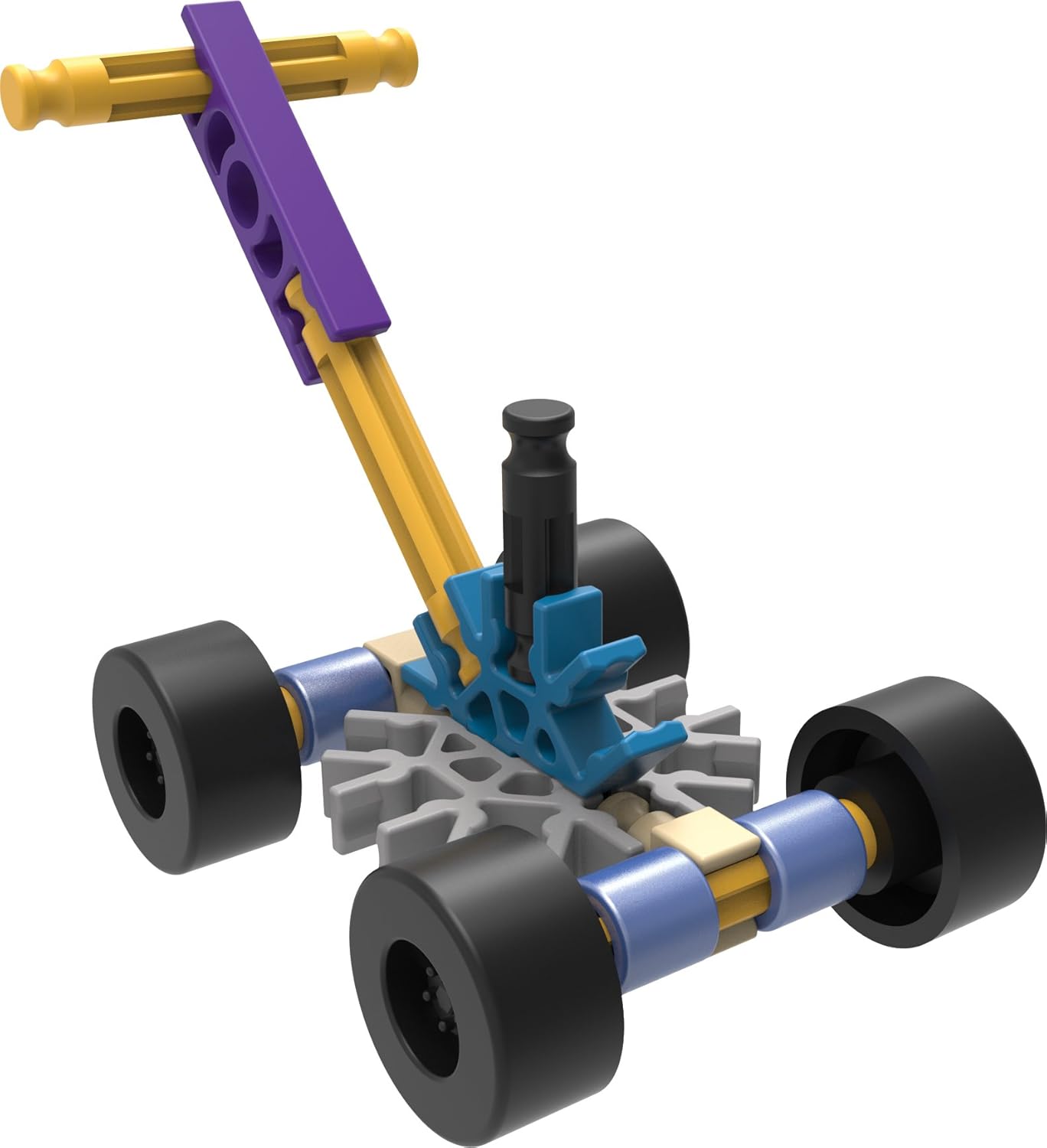 K"Nex Imagine 10 Model Beginner Fun Fast Vehicles Building Set - 96 Piece STEM Kit for Ages 5+ 6