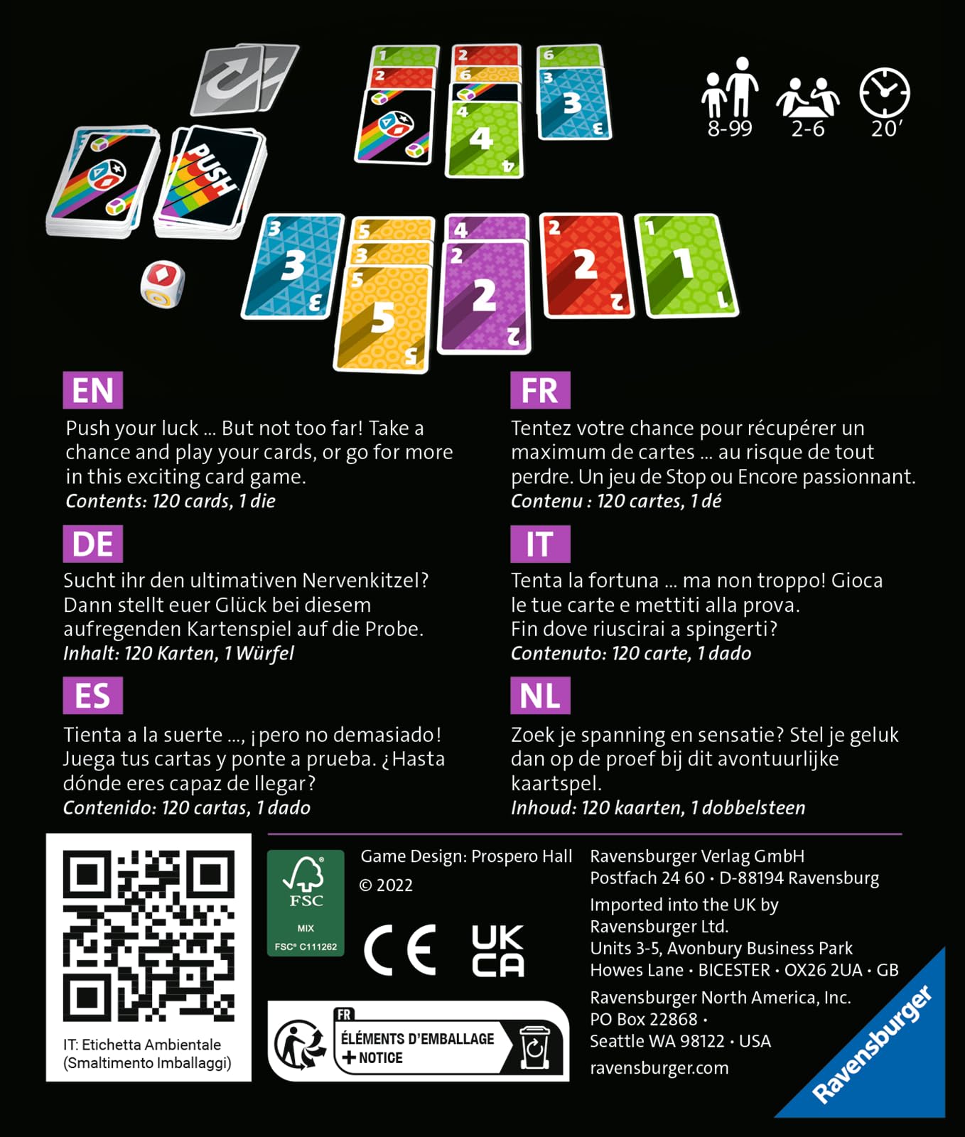 Ravensburger PUSH Card Game 8