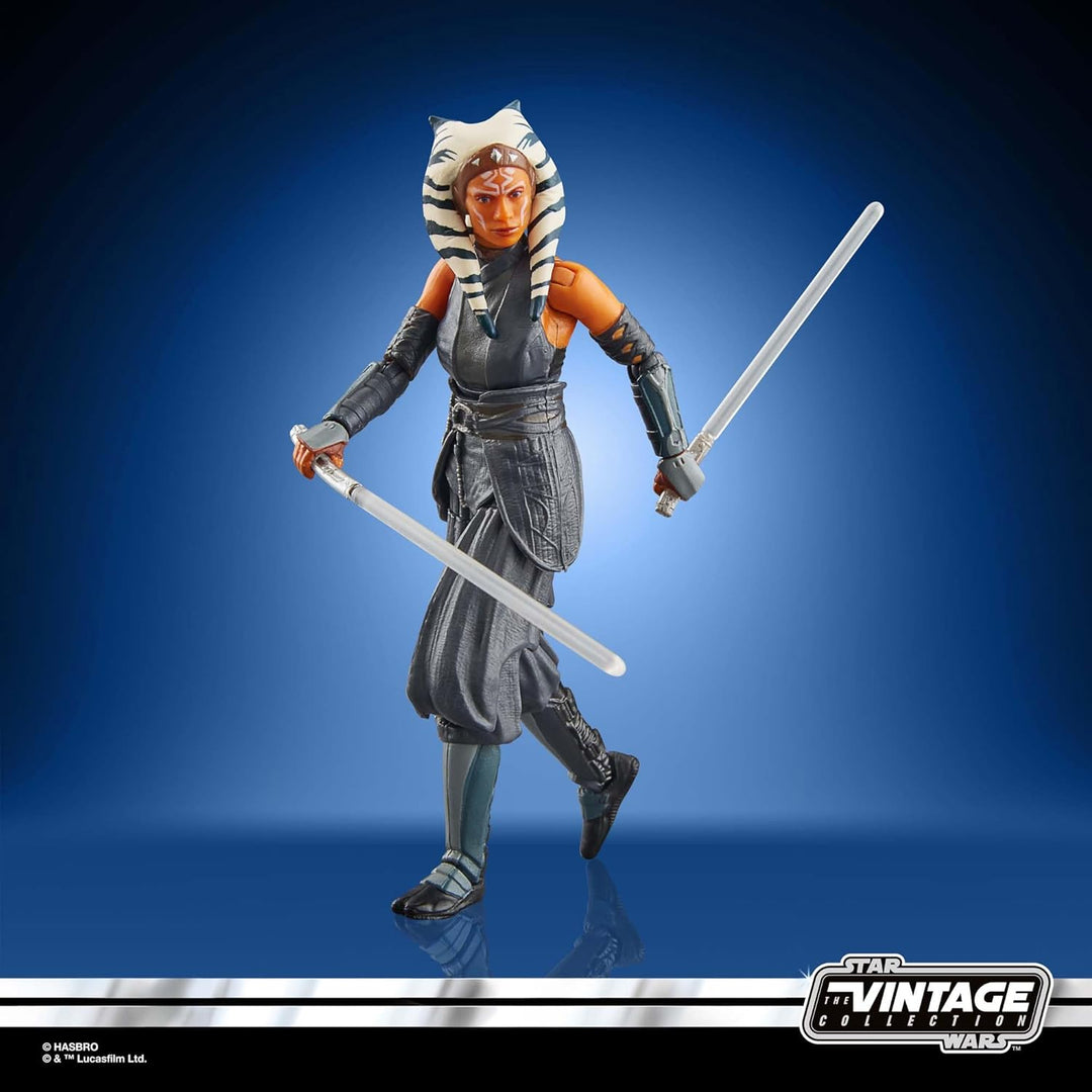 Star Wars The Vintage Collection Ahsoka Tano Action Figure - 3.75" Scale, Lightsaber Accessories, Ages 4+