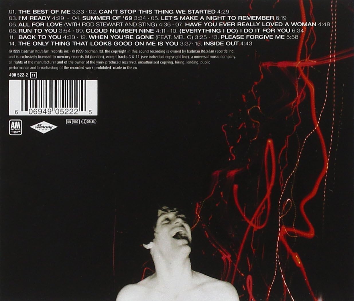 Bryan Adams - The Best Of Me [Audio CD]