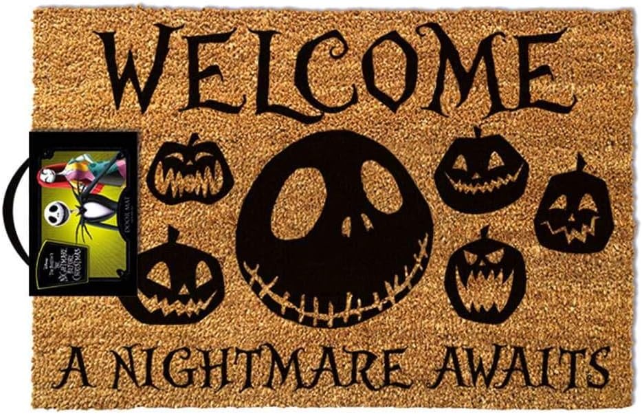 Pyramid International - Nightmare Before Christmas A Nightmare Awaits Doormat (GP85256-Multi Coloured-40 x 60cm) 3
