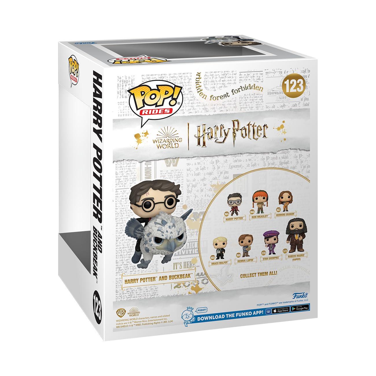 Funko Pop! Rides Deluxe: Harry Potter Prisoner of Azkaban - Harry & Buckbeak Vinyl Figure 10