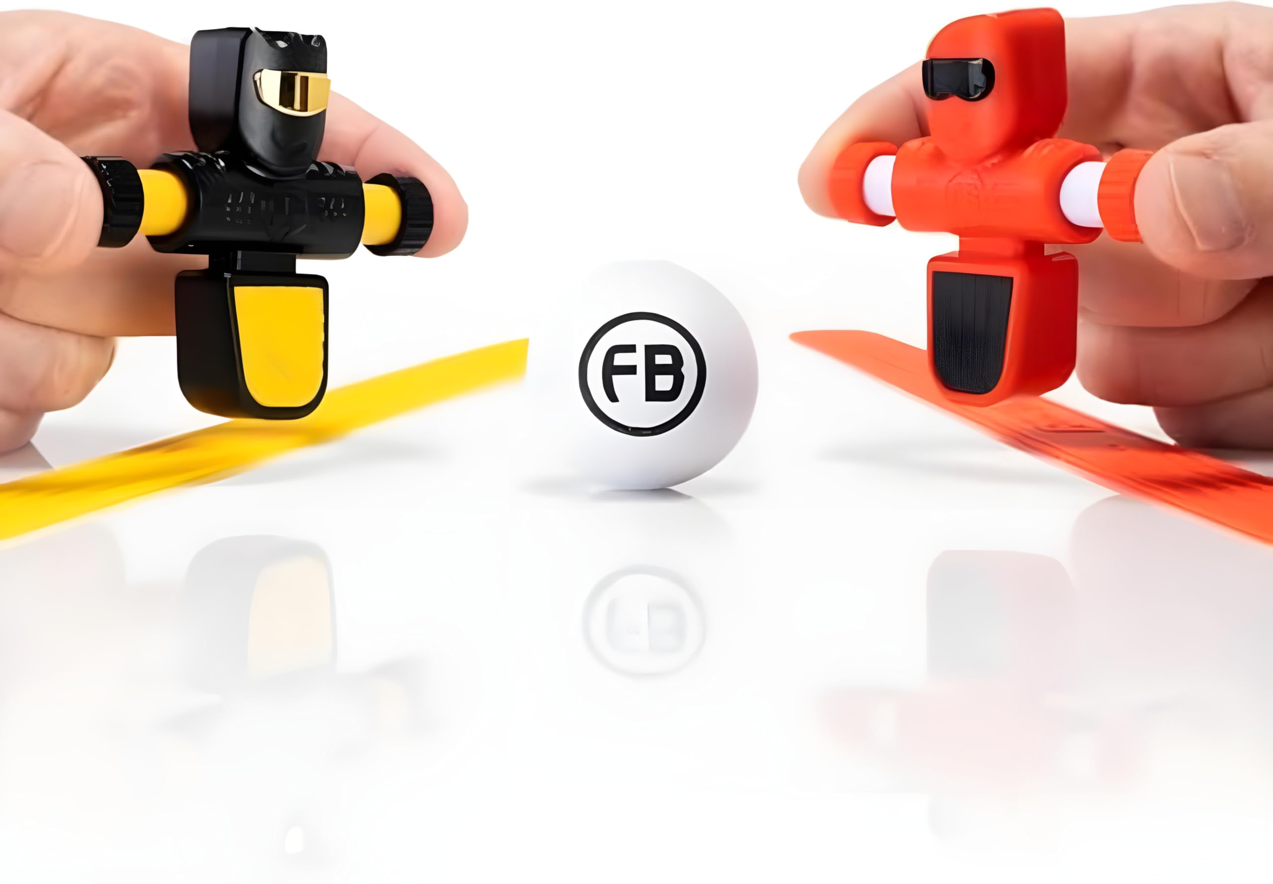 Fat Brain Toys Foosbots 2-Pack Tabletop Football Game 4