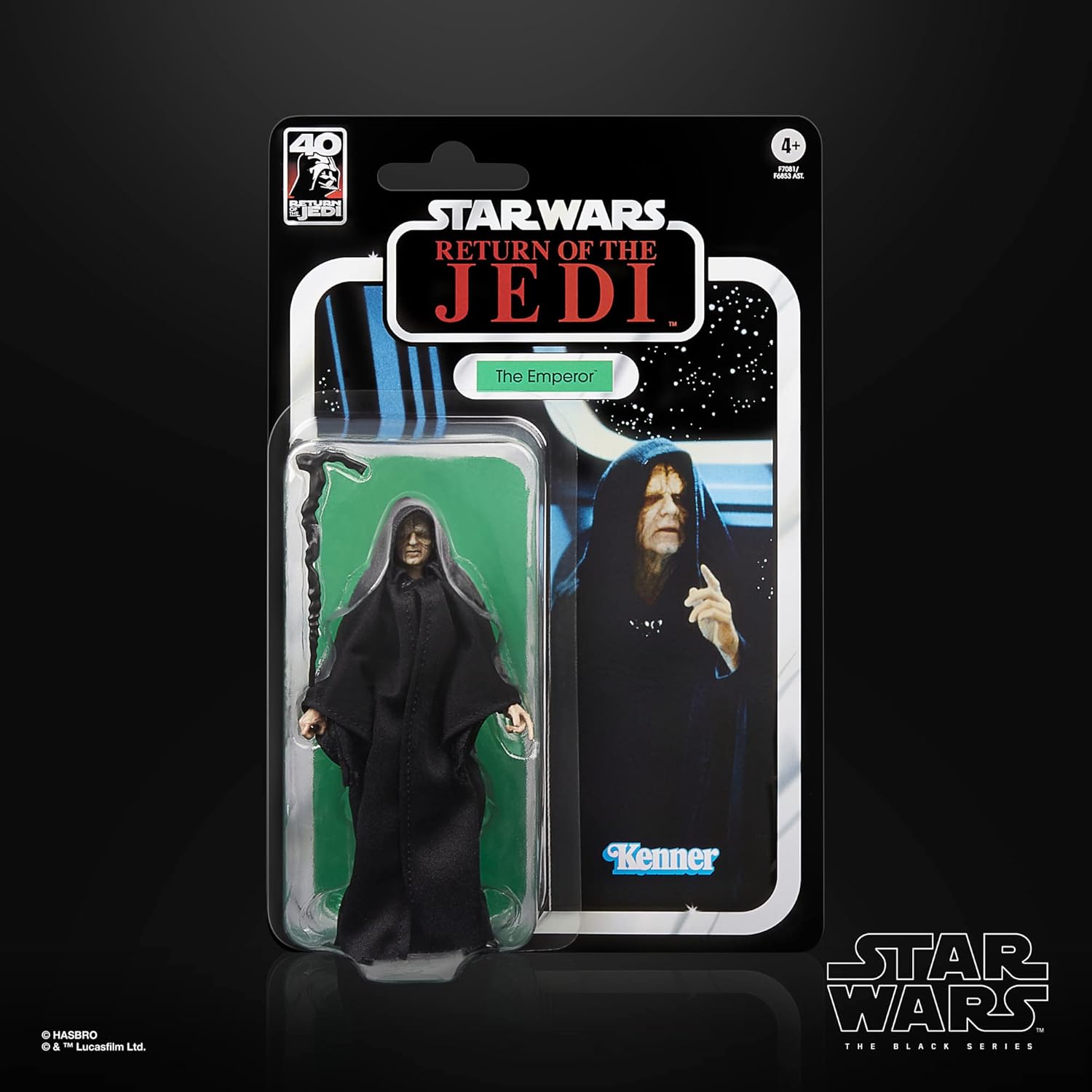 Star Wars The Black Series Emperor Palpatine 6-Inch Action Figure - Return of the Jedi 40th Anniversary 3