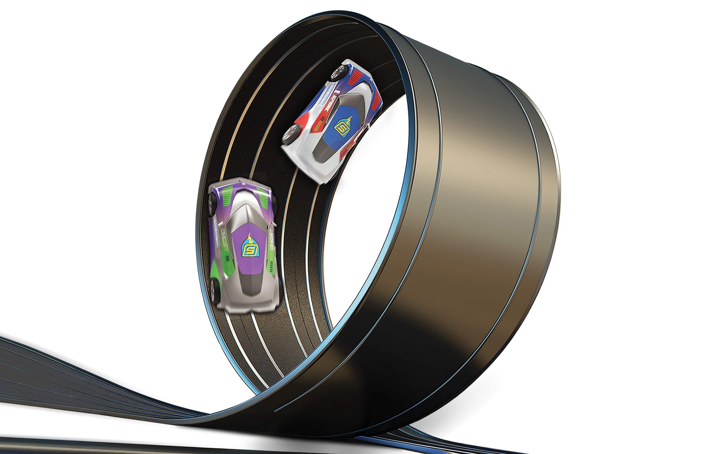 Micro Scalextric G8046 Track Extension Pack - Stunt Loop for Kids & Adults 9