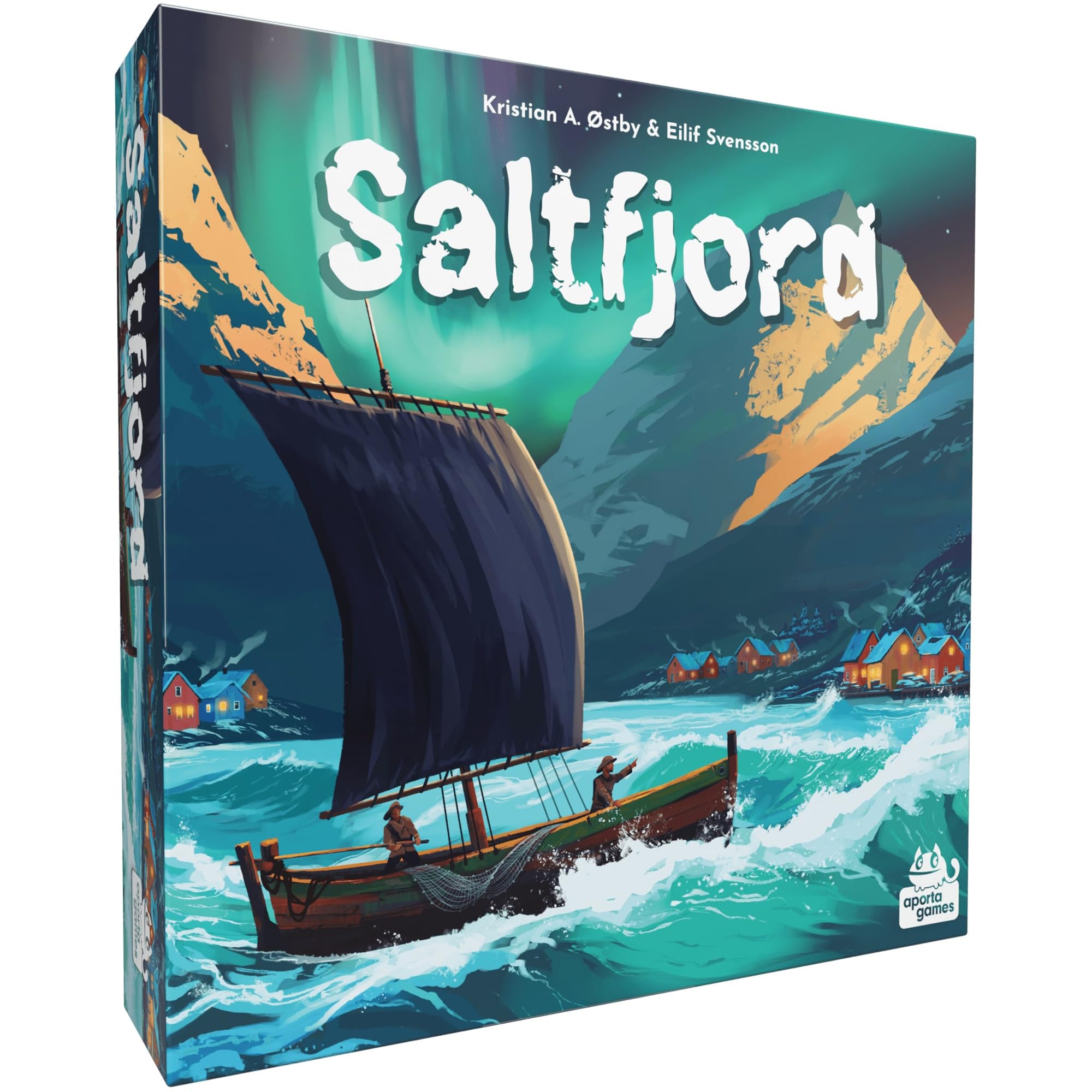 Matagot Saltfjord Strategy Board Game | 1-4 Players | 60 Min Playtime | Ages 16+ 1