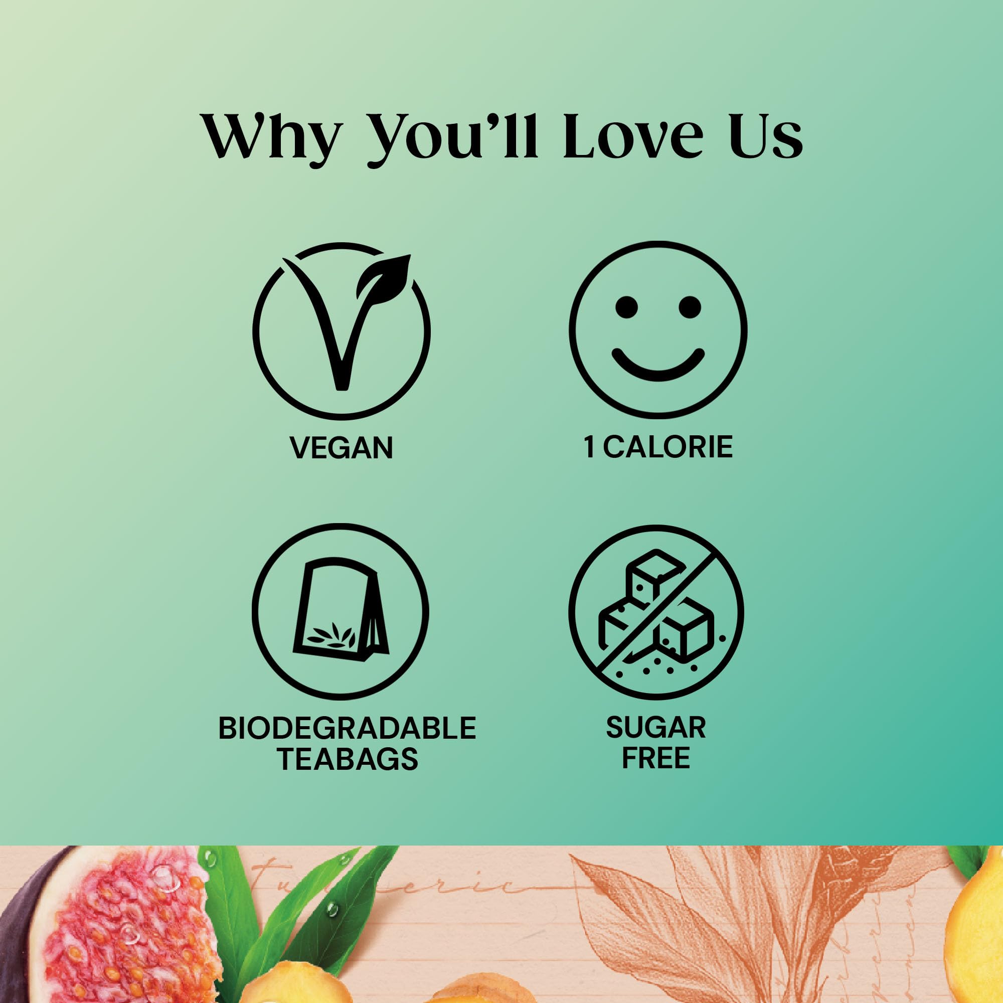 Twinings Superblends Digest - Ginger & Turmeric Herbal Infusion with Fig, 80 Biodegradable Tea Bags