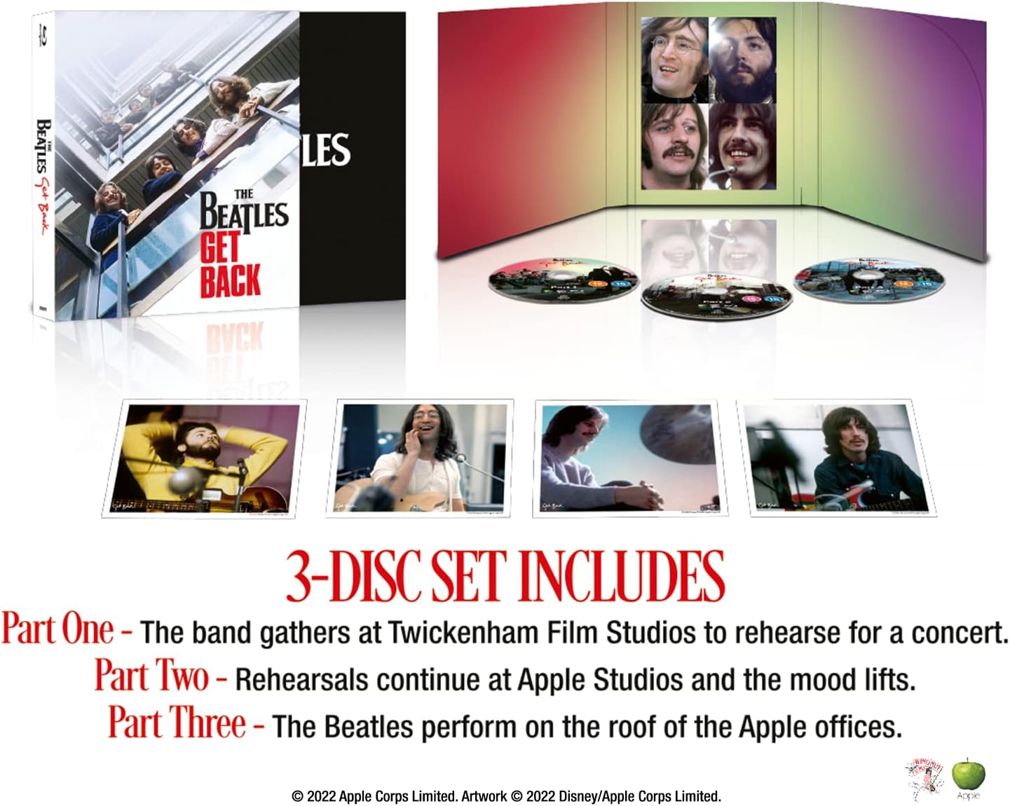 The Beatles: Get Back - Blu-ray Collector’s Set [Region Free] 3