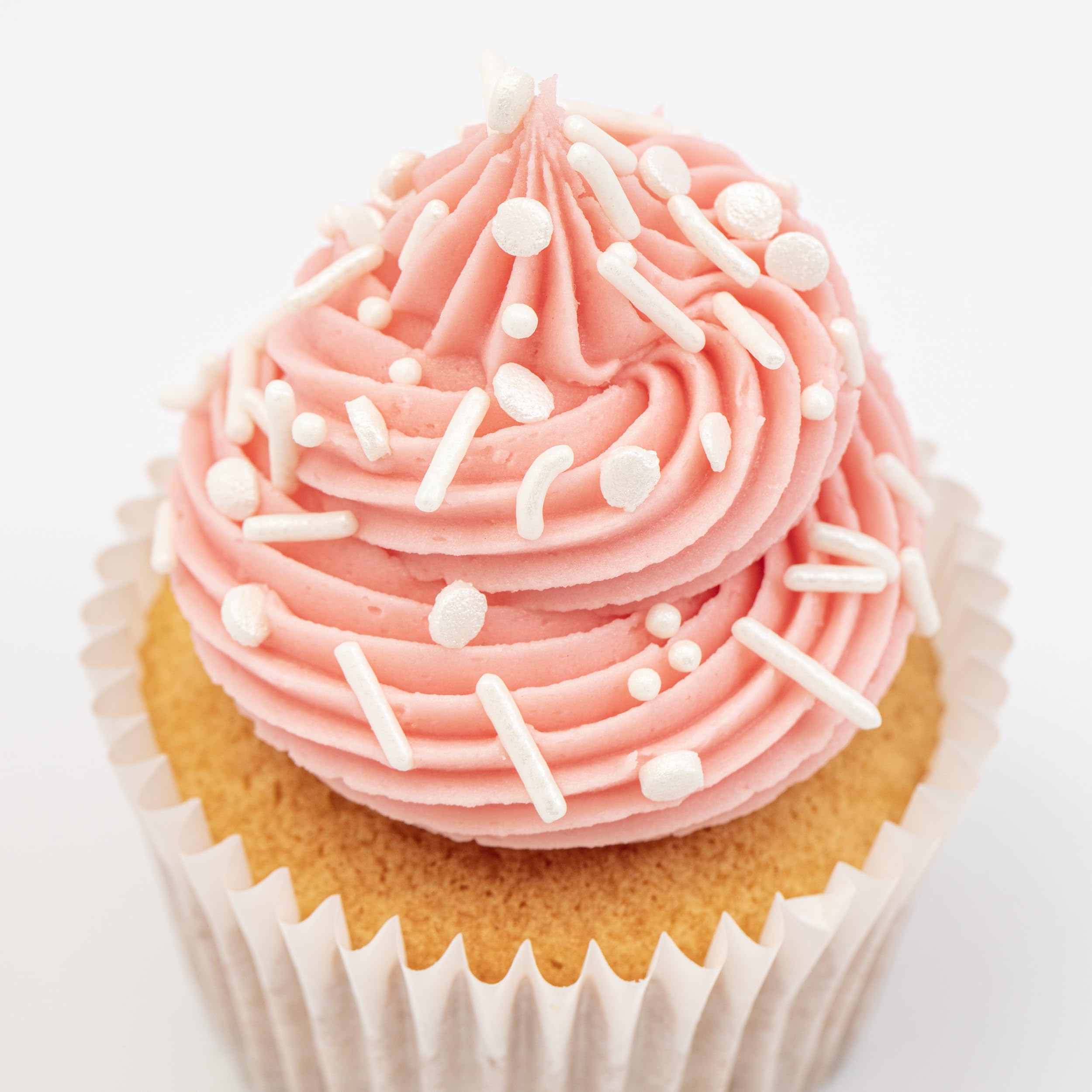 PME Cake Sprinkle Mix - White Pearl | 76g Blend of Strands, Beads & Confetti 5