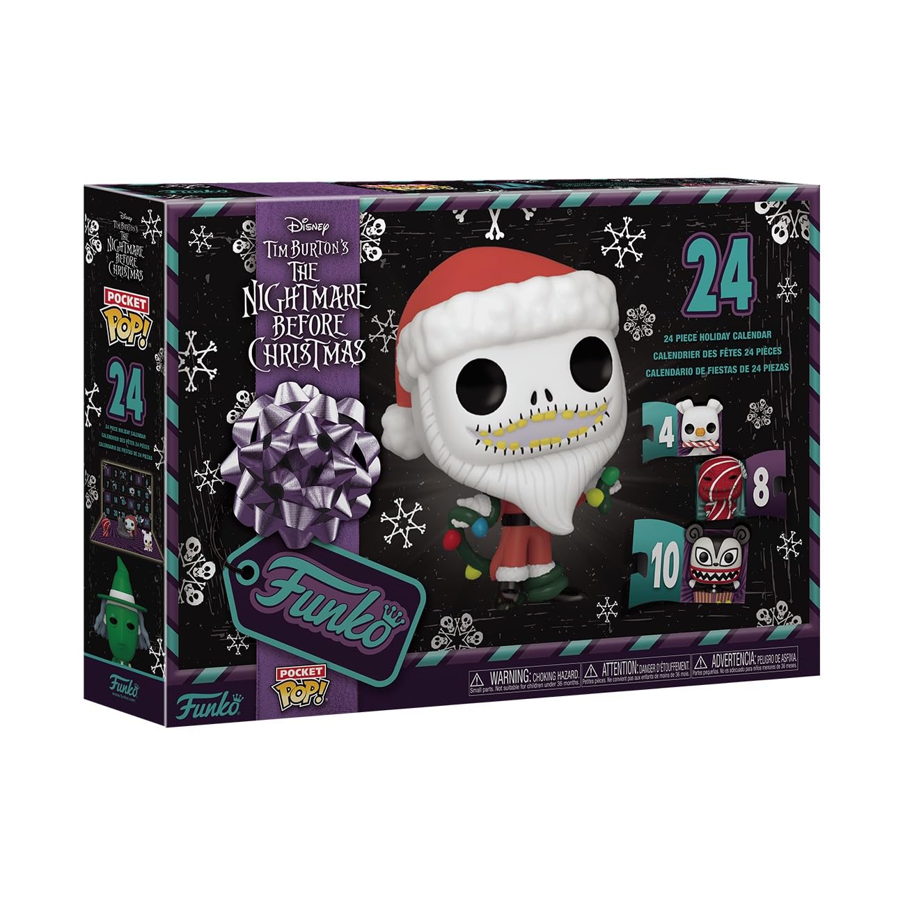 Funko Pocket Pop! Countdown Calendar: The Nightmare Before Christmas - Vinyl Advent Calendar