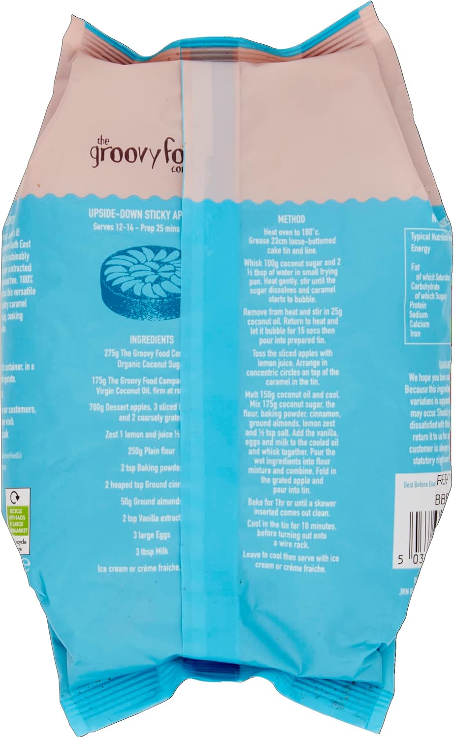 Groovy Food Company Organic Coconut Sugar 500g 3