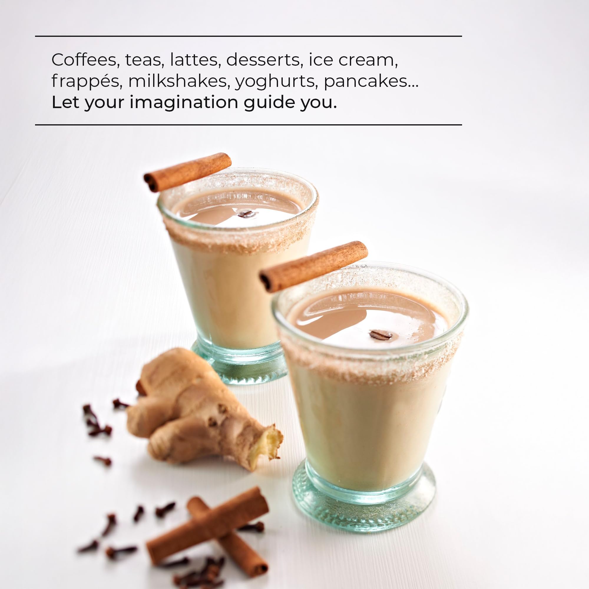 1883 MAISON ROUTIN Premium Chai Tea Syrup for Coffee & Cocktails | Vegan | 1 L 4
