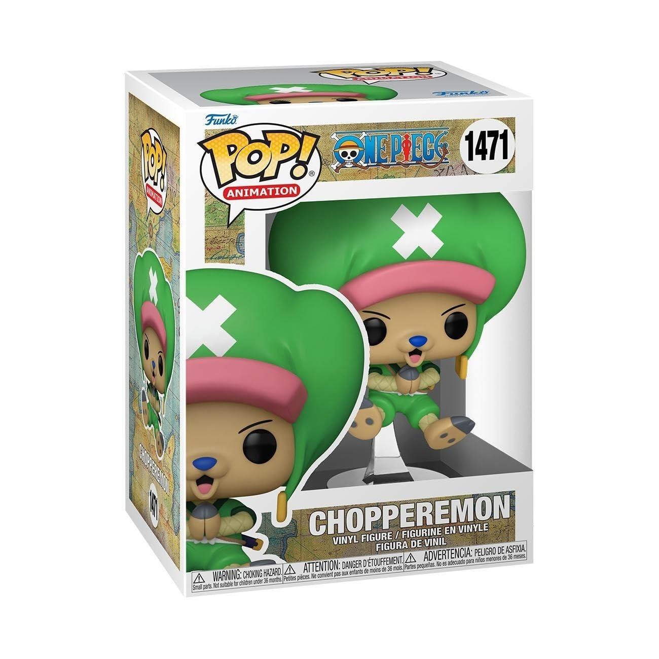 Funko Pop! Animation: One Piece - Tony Tony Chopperemon (Wano) Vinyl Figure 8