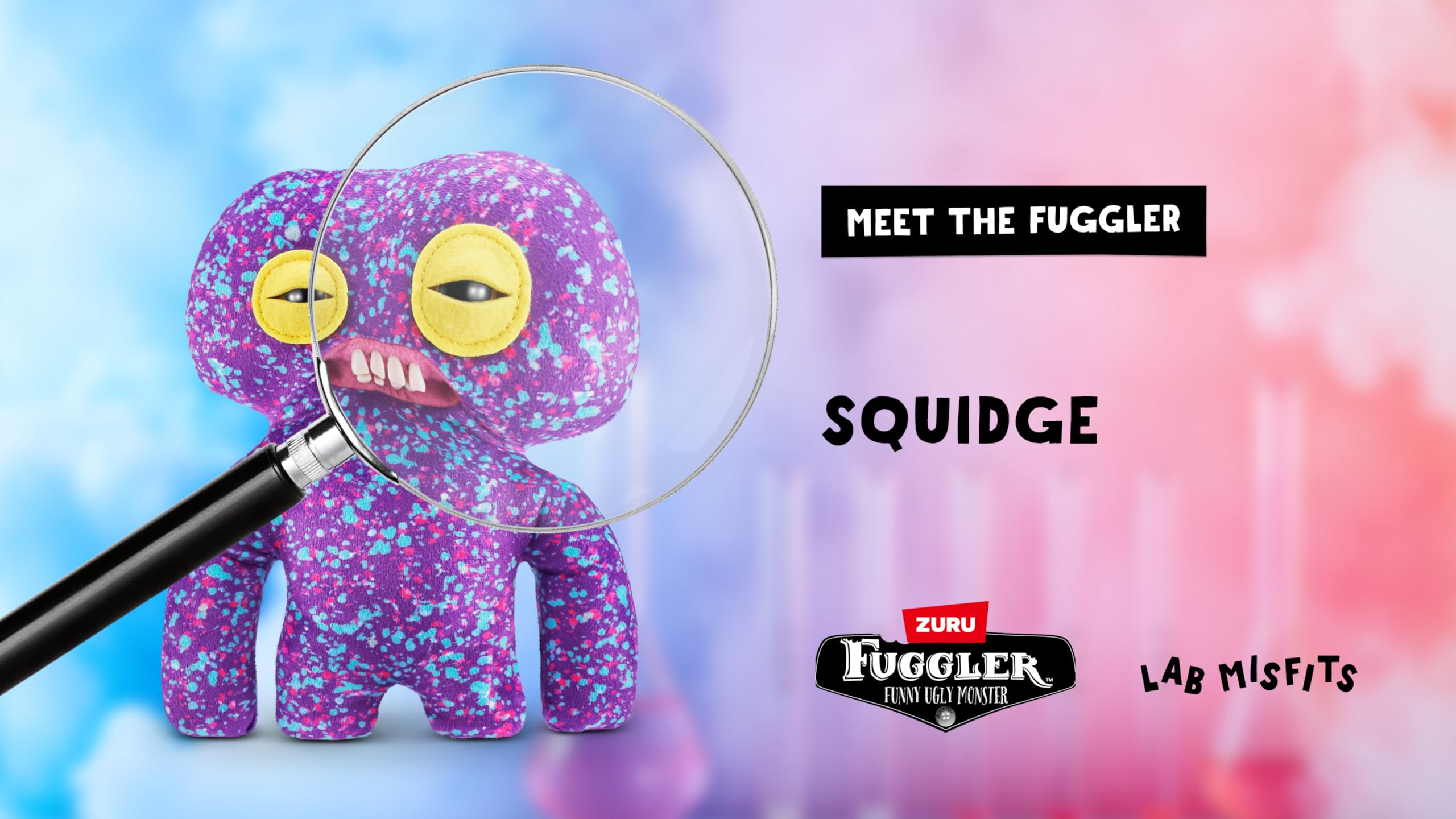 Fuggler Laboratory Misfits by ZURU - 9" Funny Ugly Monster Plush Collectible 3