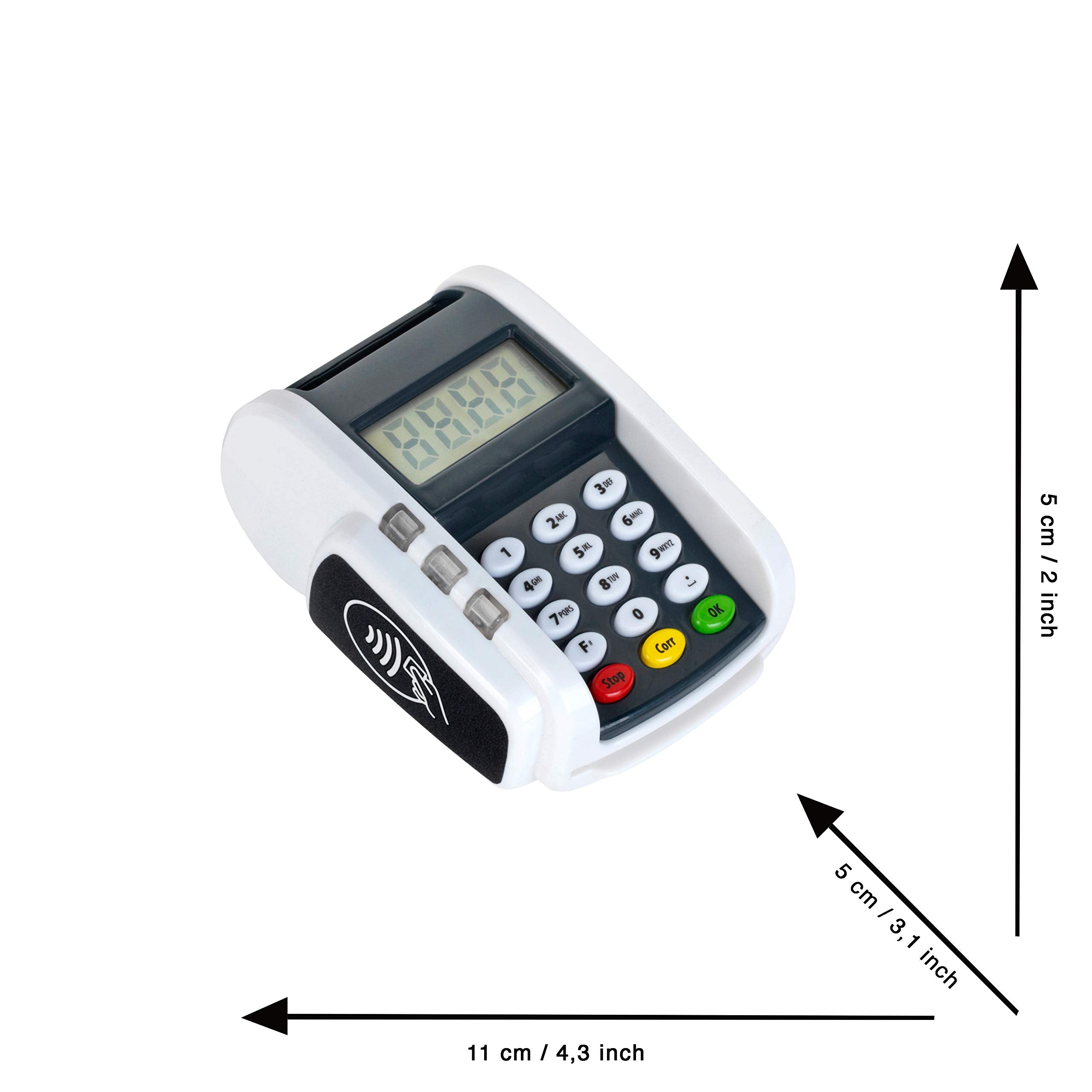 Theo Klein 9333 Pay Terminal with Light & Sound - Toy Cash Register Accessory 14