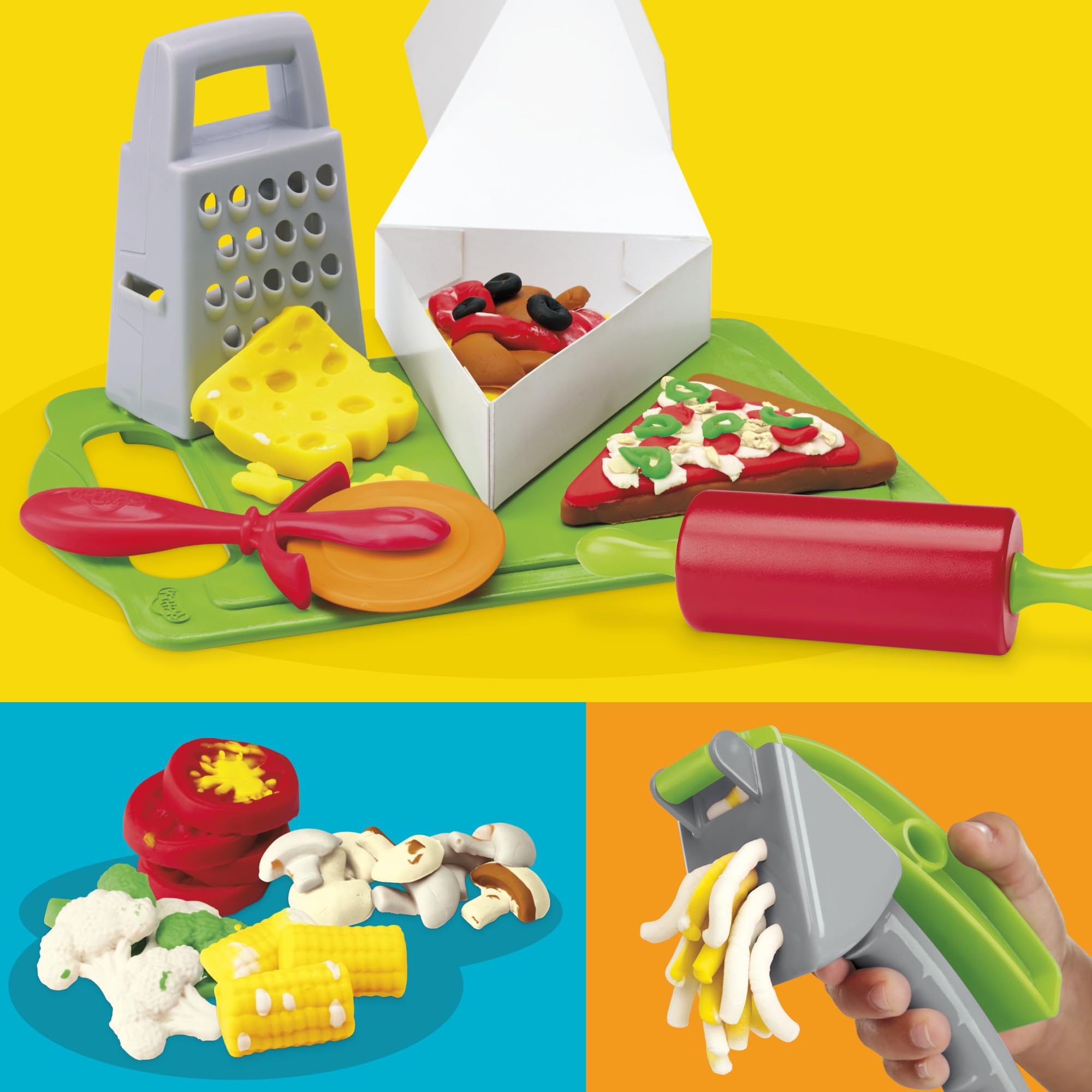 Play-Doh Pizza Slice Playset - Ages 3+ | Unisex Children