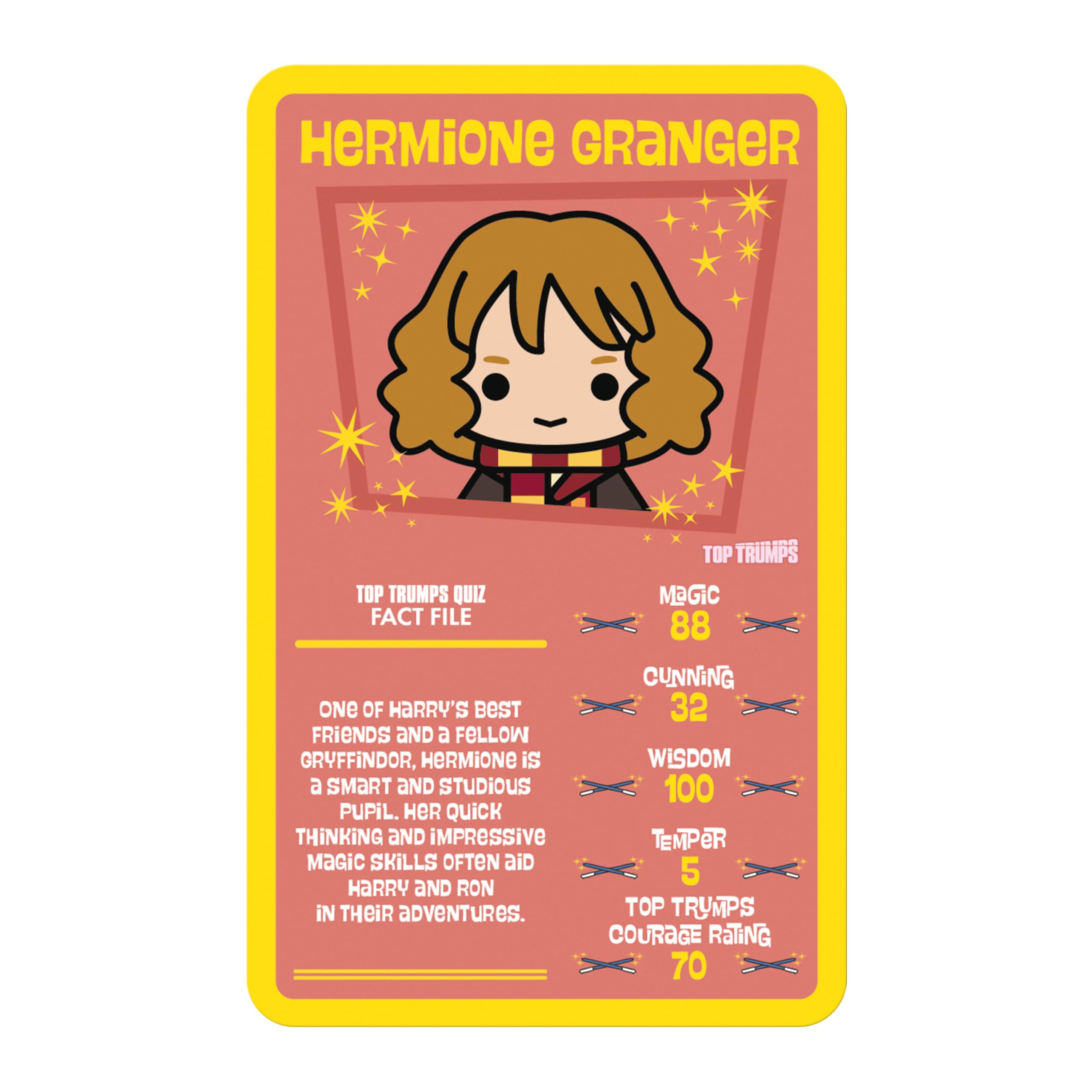 Top Trumps Harry Potter Chibi Card Game - Entertaining Educational Gameplay | Multicolor Plastic Case 3