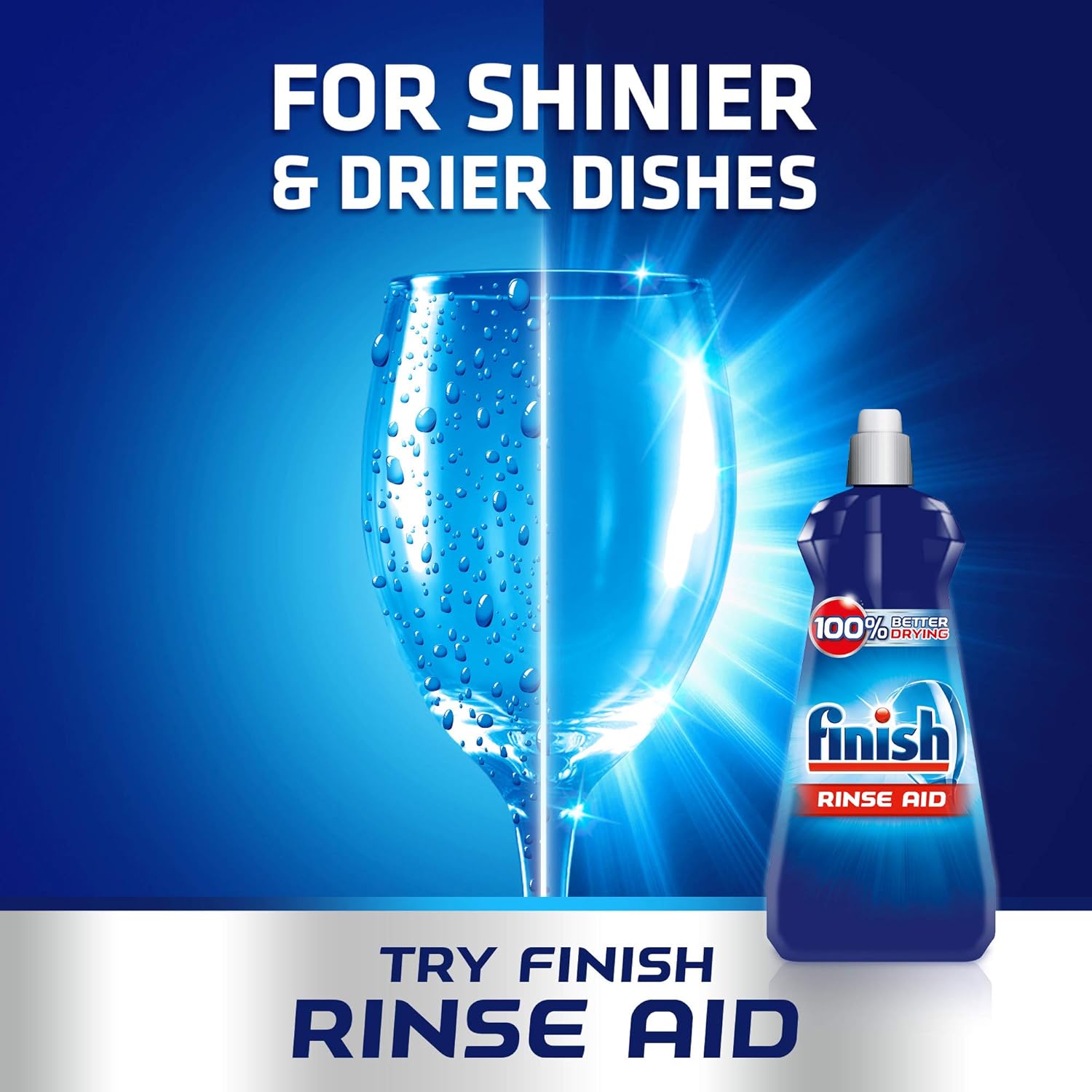 Finish - Rinse Aid for Shinier and Drier Dishes ORIGINAL, Pack of 2 4