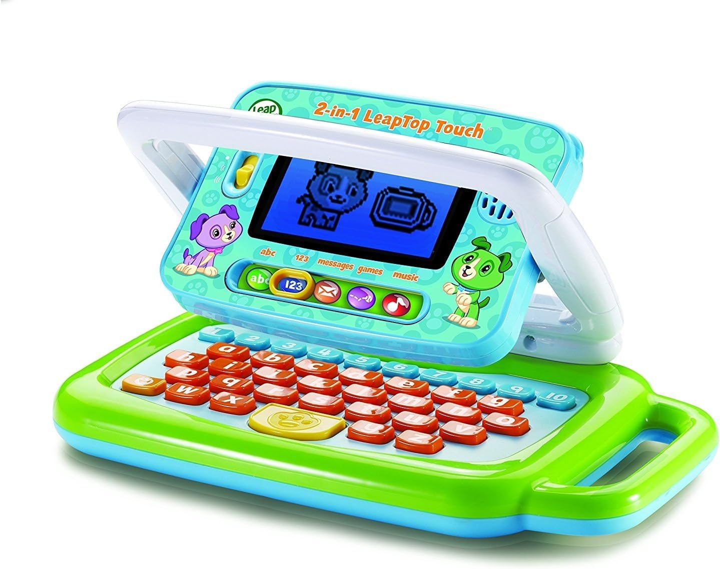 LeapFrog 2-in-1 LeapTop Touch Laptop - Educational Learning Tablet for Kids Ages 2+