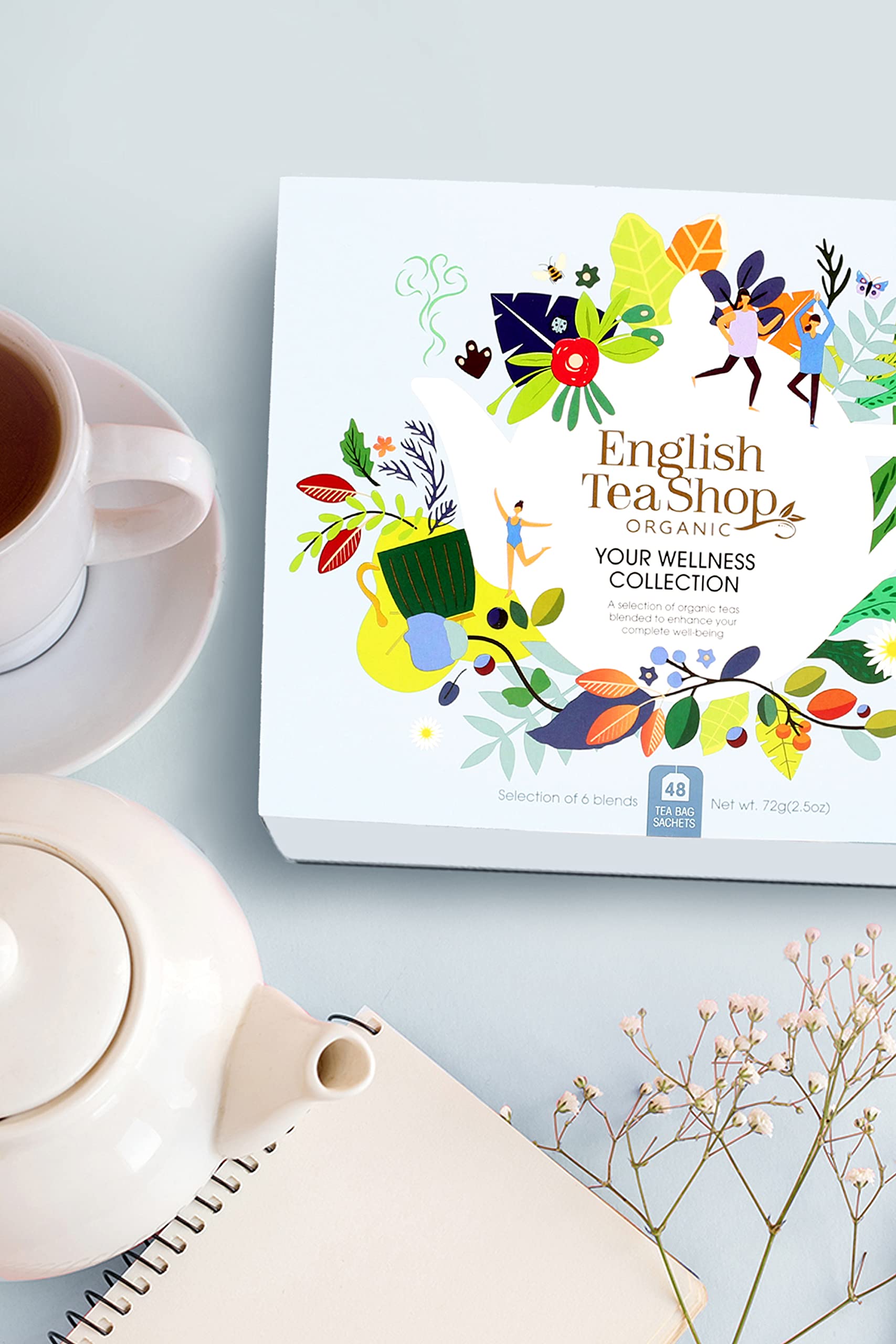 English Tea Shop Organic Your Wellness Collection Gift Pack - 48 Tea Bags 5