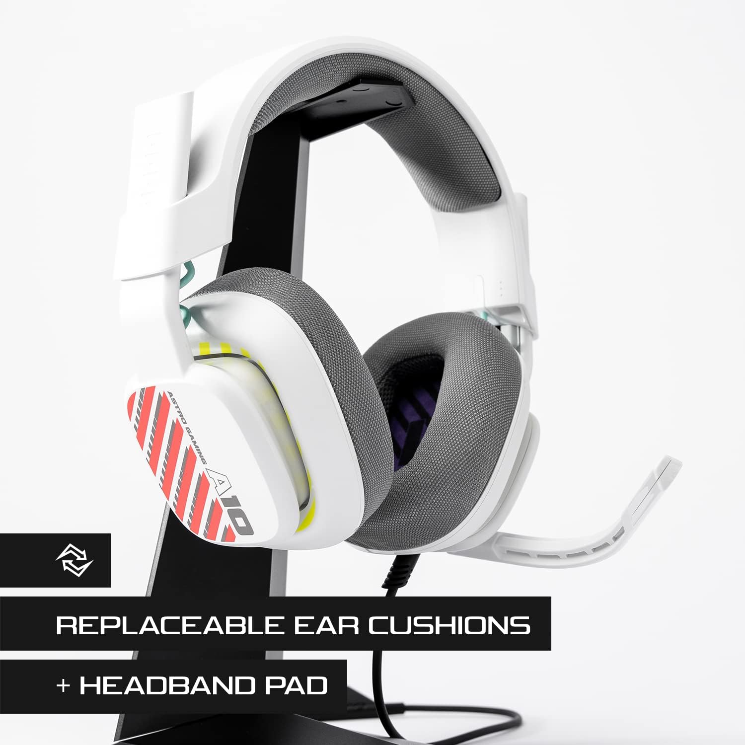 ASTRO A10 Gaming Headset Gen 2 - Wired Over-Ear Headphones with Flip-to-Mute Mic for PC, Xbox, PlayStation 4