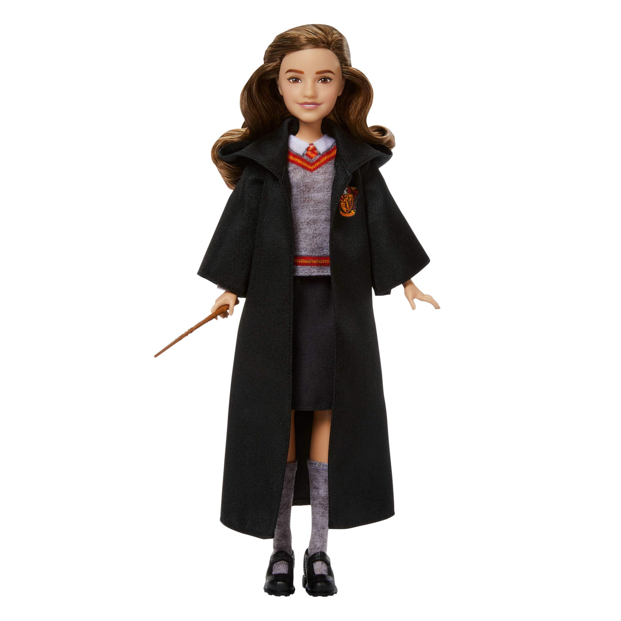 Mattel Harry Potter Hermione Granger Fashion Doll 26 cm with Wand and Removable Uniform | JGM19