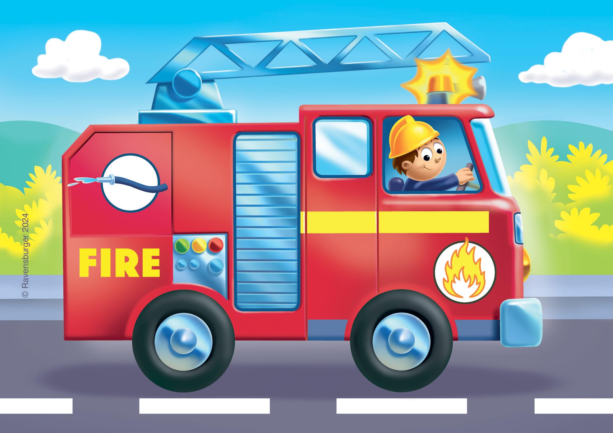 Ravensburger Rescue Vehicles - My First Jigsaw Puzzles for Toddlers 18 Months+ 3