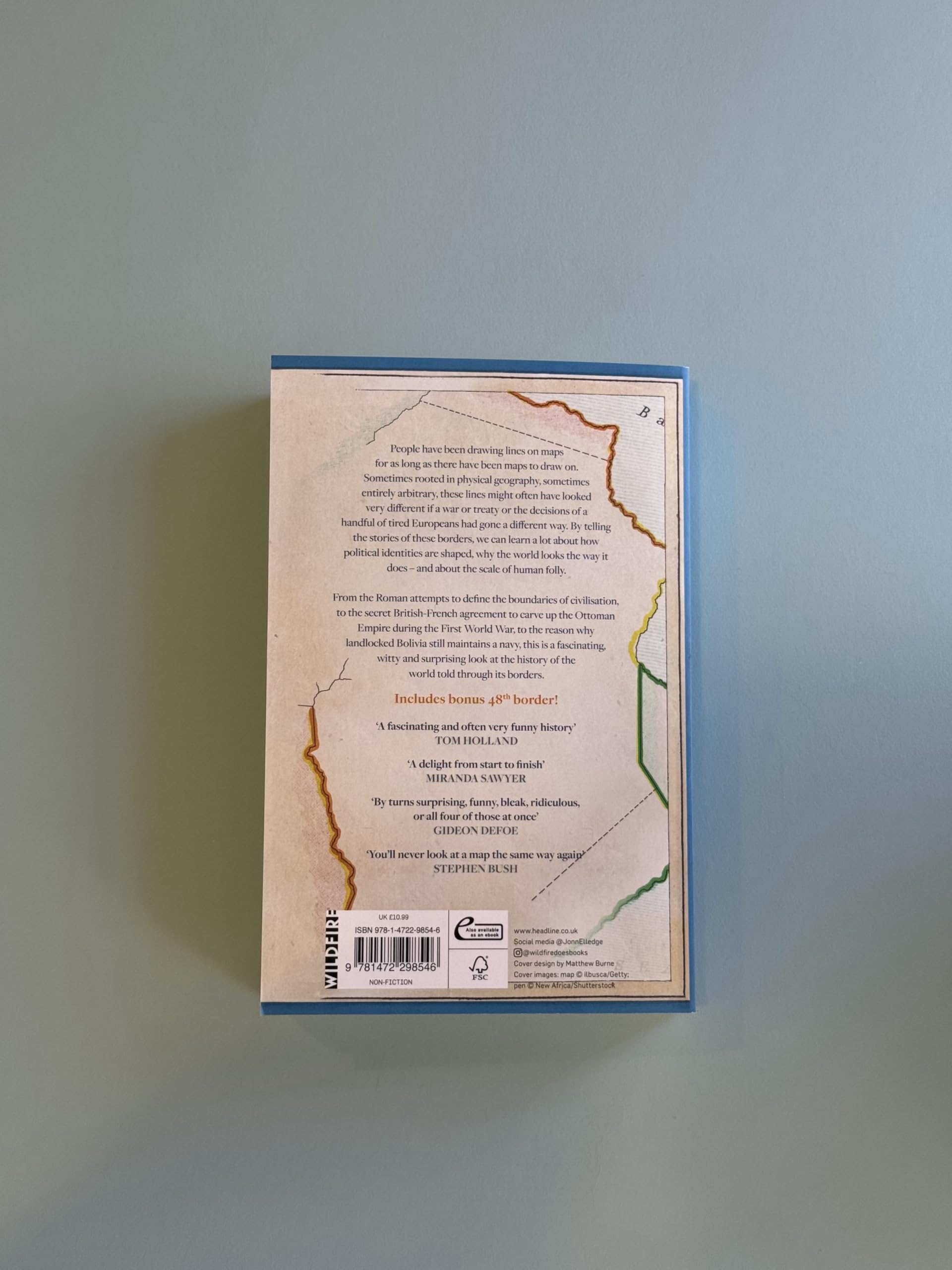 Wildfire A History of the World in 47 Borders - Paperback | World History 4