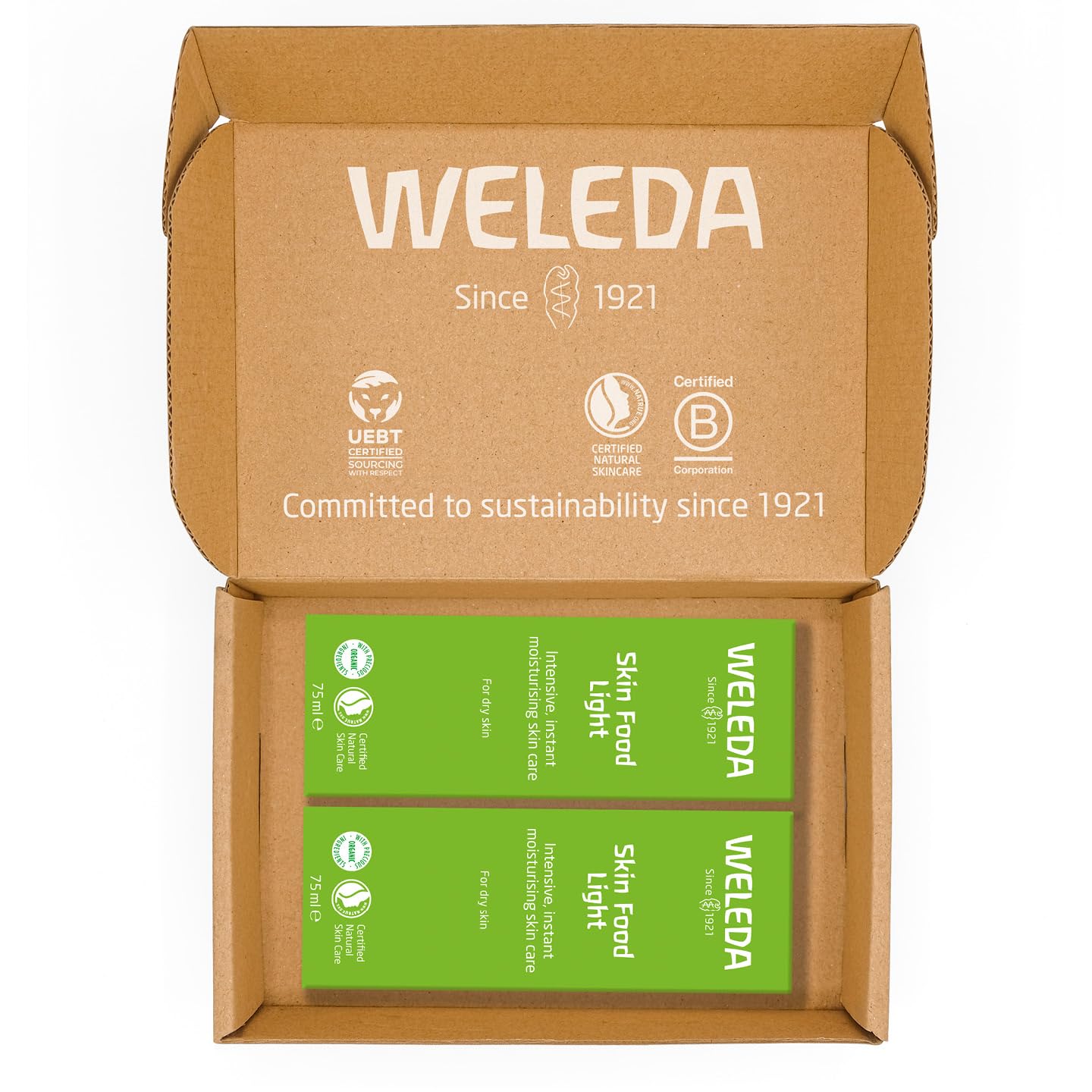 Weleda Skin Food Light Moisturising Cream Twin Pack (2 x 75ml) 5