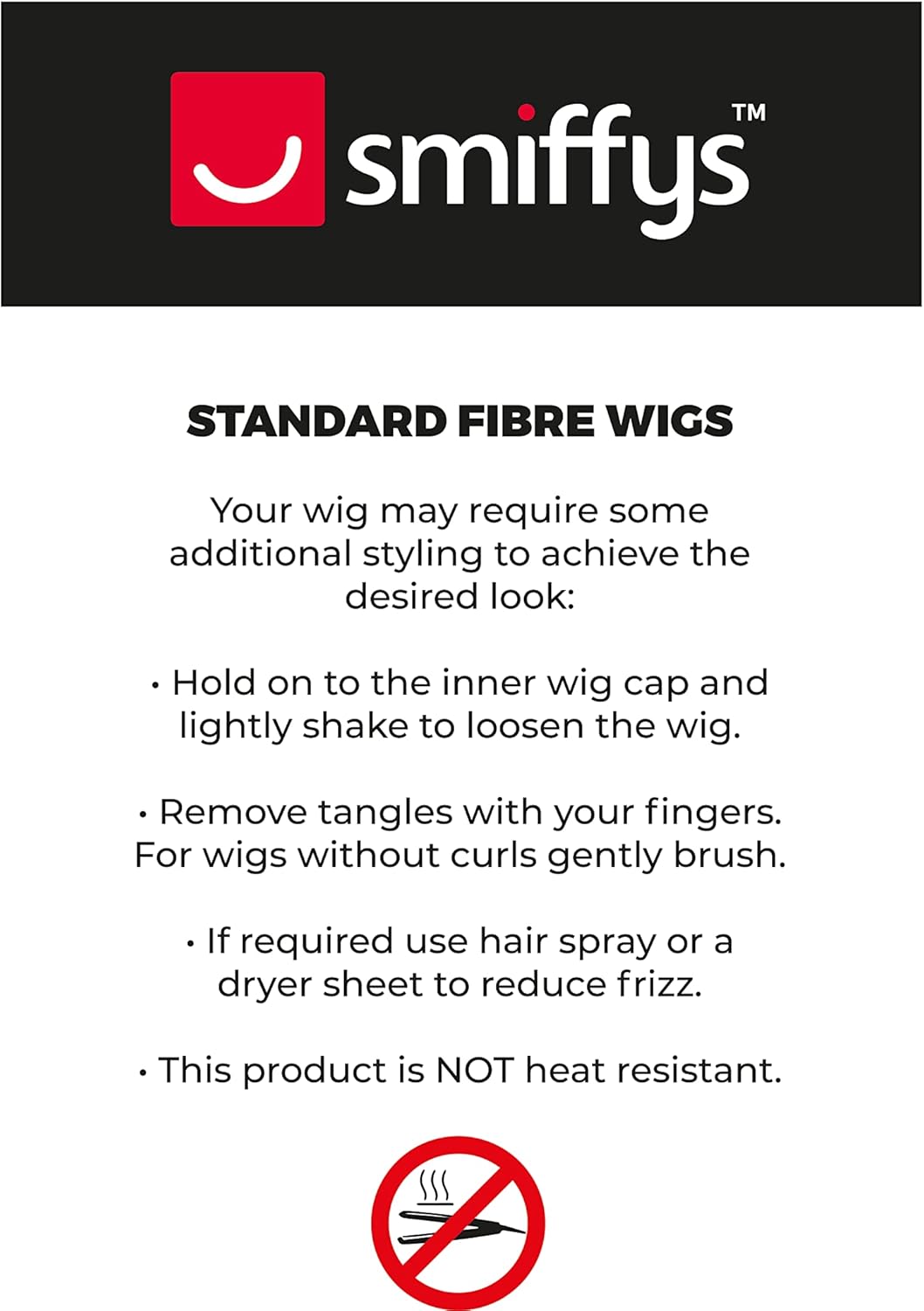 Smiffys Annabelle Long Plaited Wig with Ribbons, Auburn, One Size 6