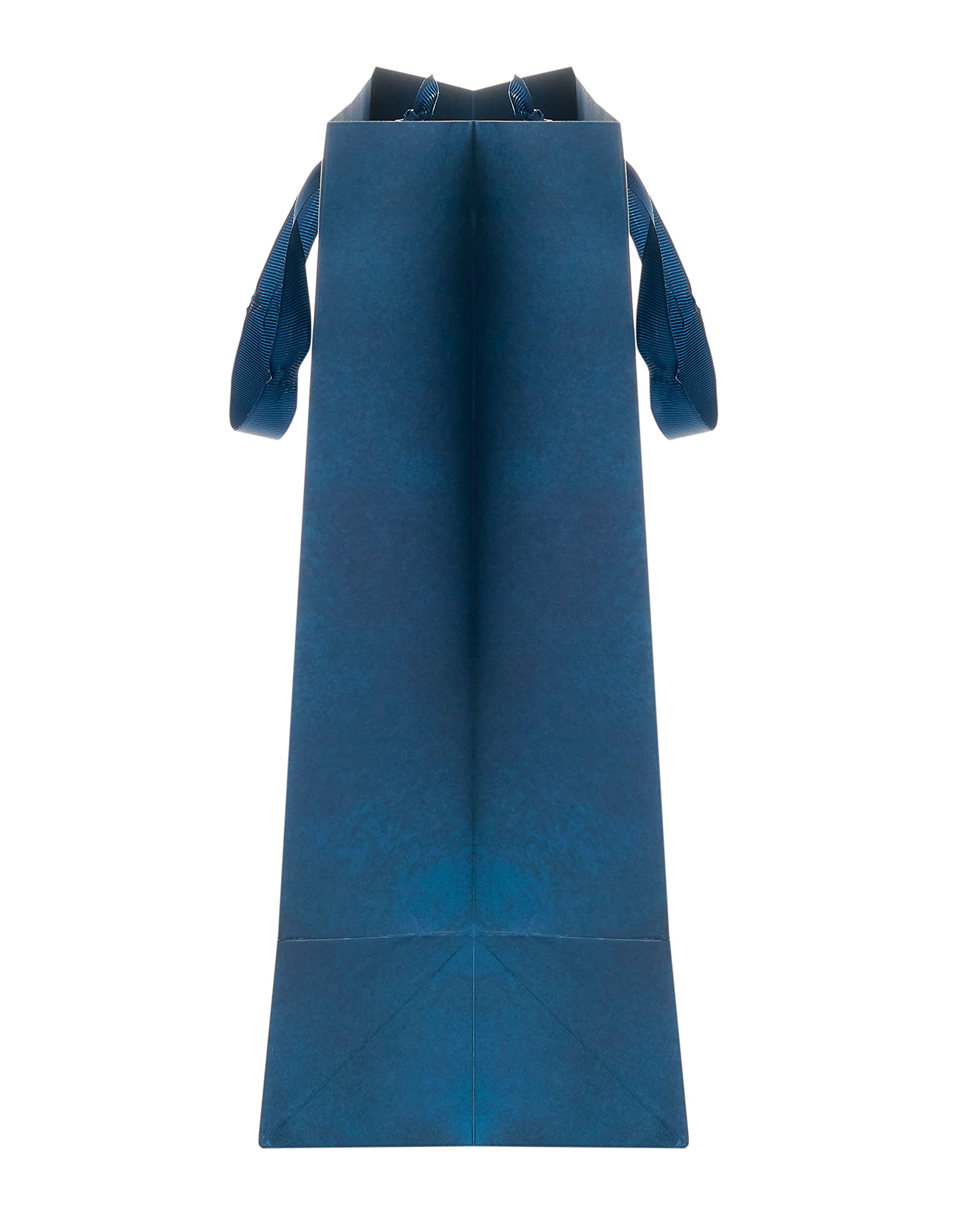 UK Greetings Large Gift Bag - Navy Inky Blue with Foil Tag | Perfect for Birthdays & Parties 3