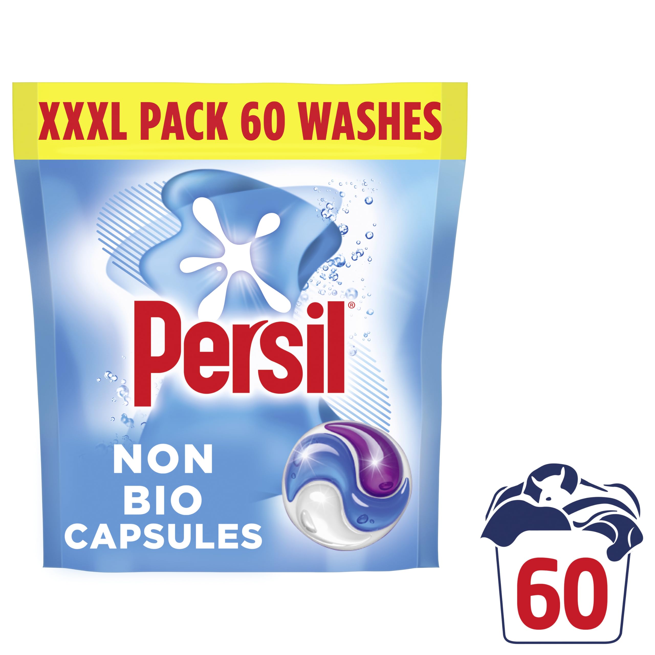 Persil - Non Bio 3 in 1 Washing Capsules Laundry Detergent 3