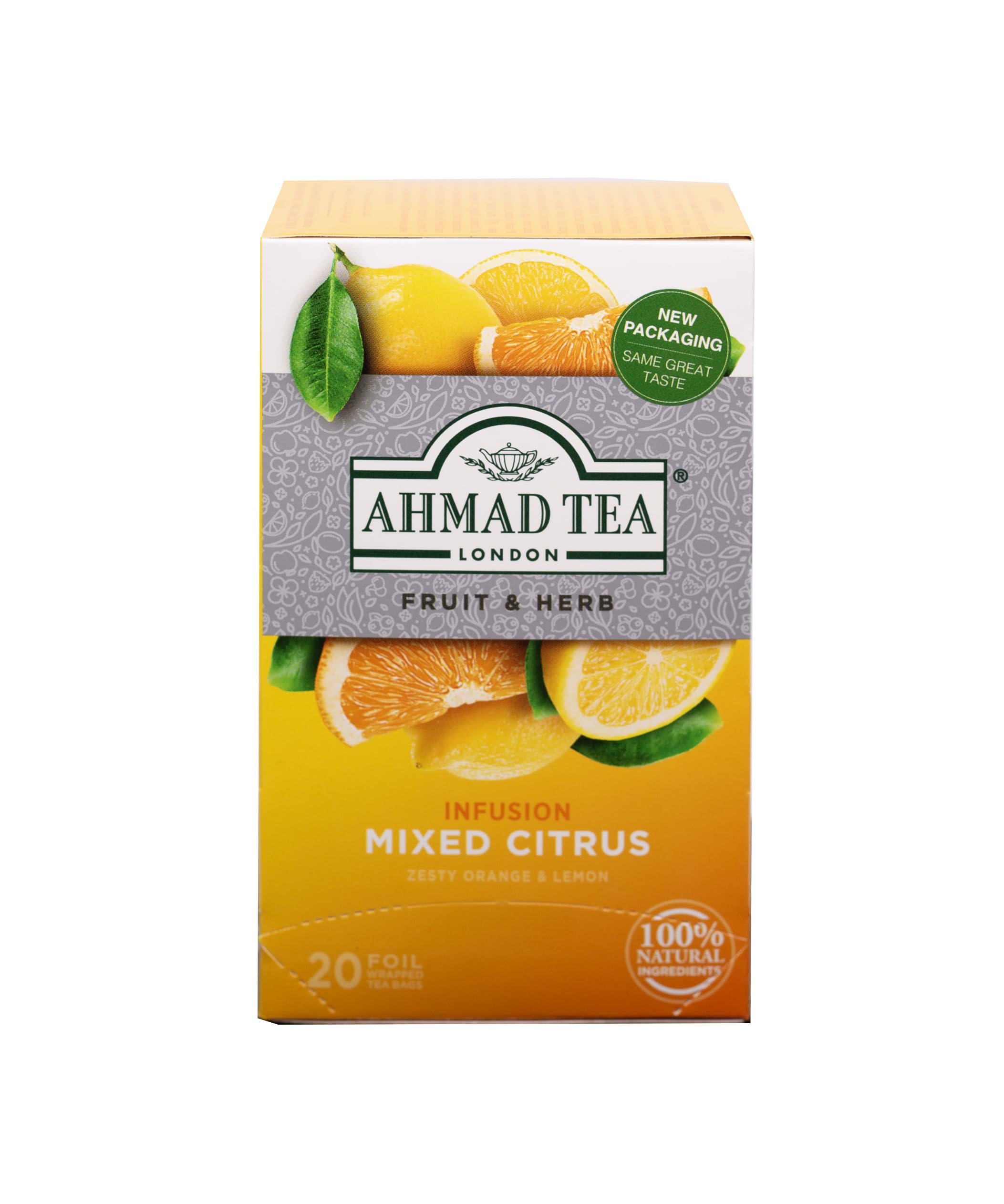 Ahmad Tea - Mixed Citrus Fruit & Herbal Infusion (20 Teabags)
