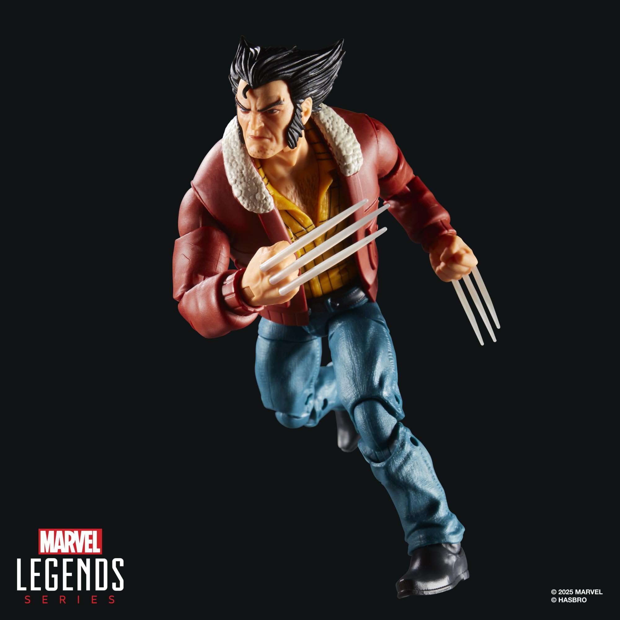 Marvel Legends Series Logan Action Figure - 6-Inch X-Men '97 Collectible with Articulation & Accessories