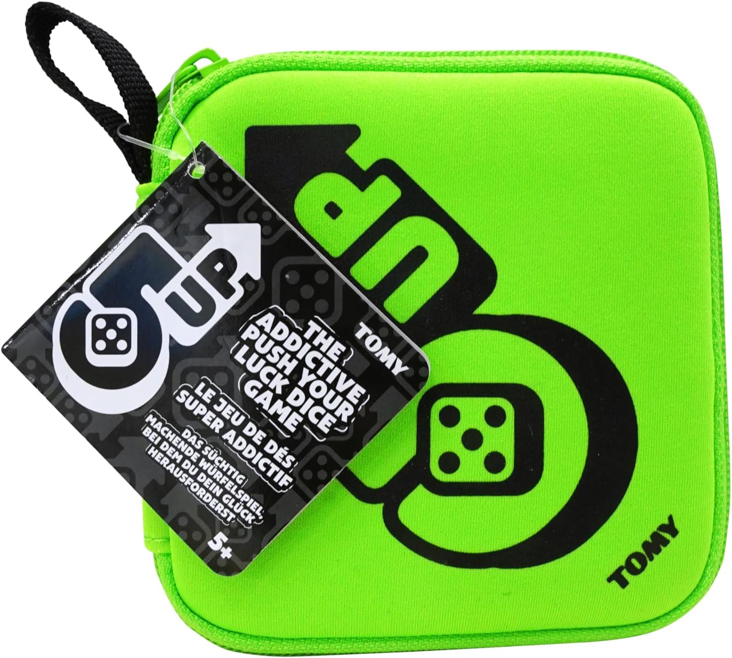 TOMY Games 5 Up Dice Game - Push Your Luck Family Board Game for 2-4 Players 4