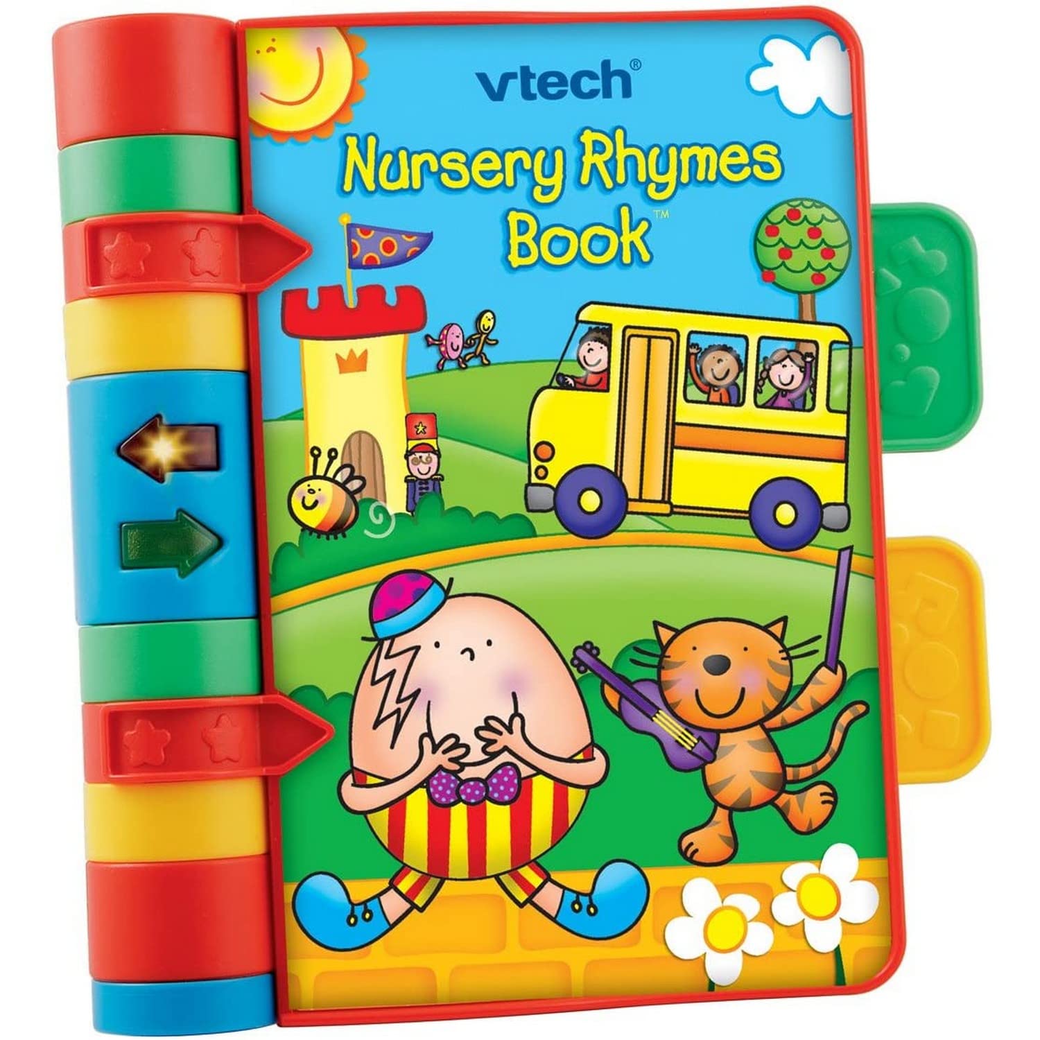 VTech Baby Nursery Rhymes Book - Interactive Musical Light-Up Book for 6 Months+