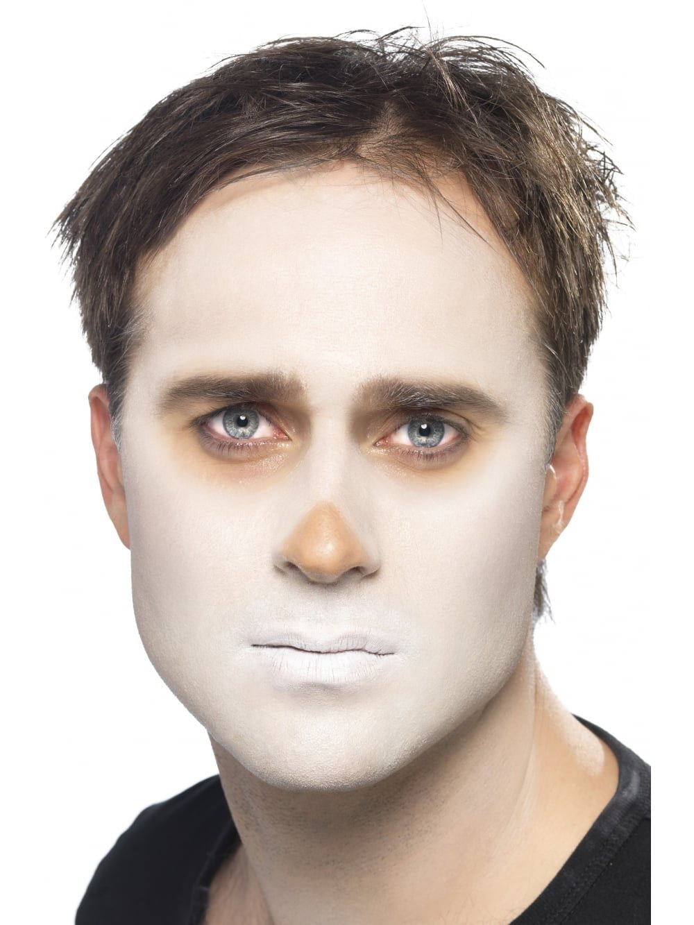 Smiffys Skeleton FX Kit with Black & White Face Paint, Crayon & Sponge 5