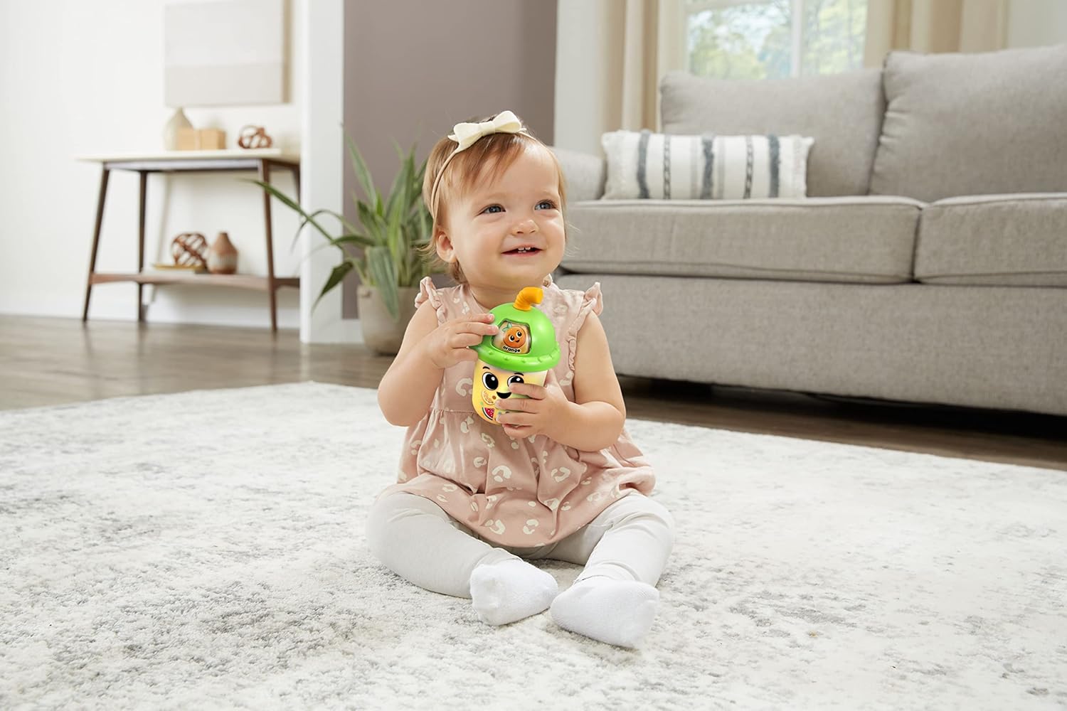 LeapFrog Fruit Colours Learning Smoothie - Interactive Baby Toy with Lights, Music & Teething Ring 4