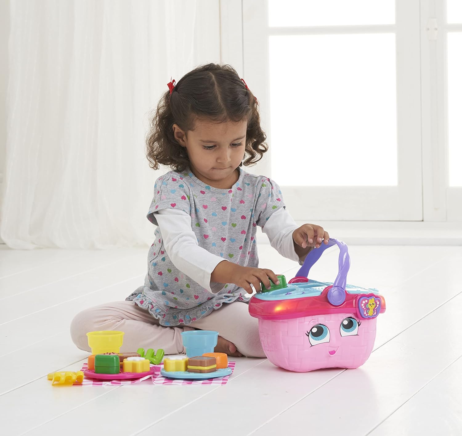 LeapFrog Shapes & Sharing Picnic Basket - Interactive Educational Toy for Ages 6-36 Months 12