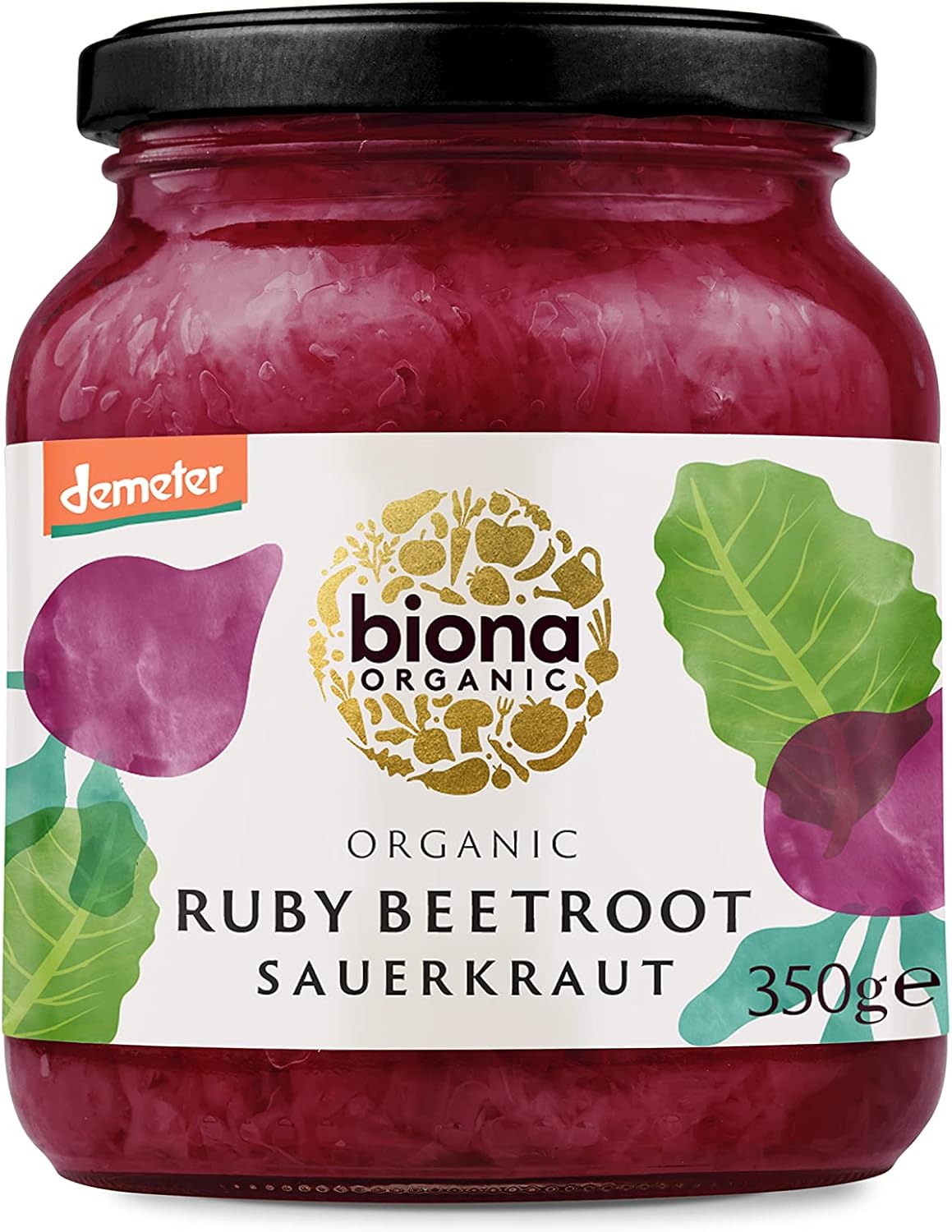 Biona Demeter Organic Sauerkraut Ruby Red 350g