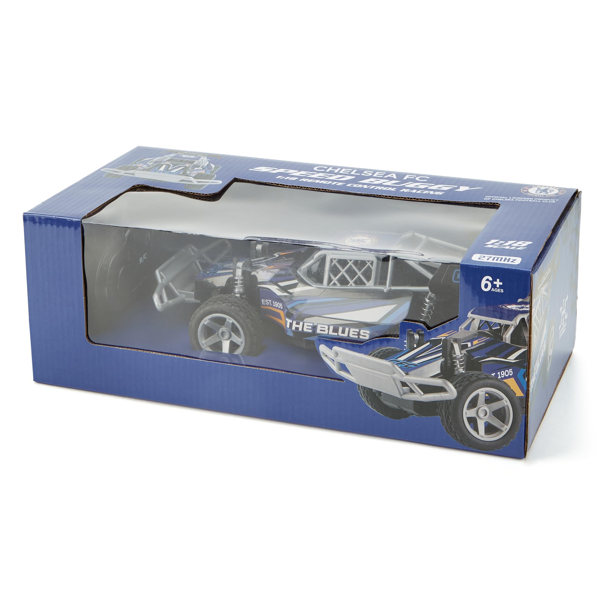 Chelsea FC Remote Control RC Buggy 1:18 - 2.4GHz, 100ft Range, Ages 3+ 4