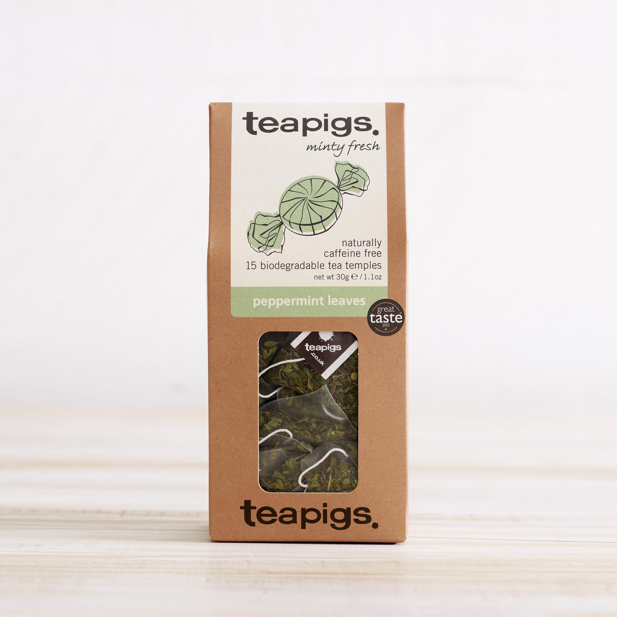 Teapigs Peppermint Herbal Tea Made With Whole Leaves - 15 Tea Temples 7