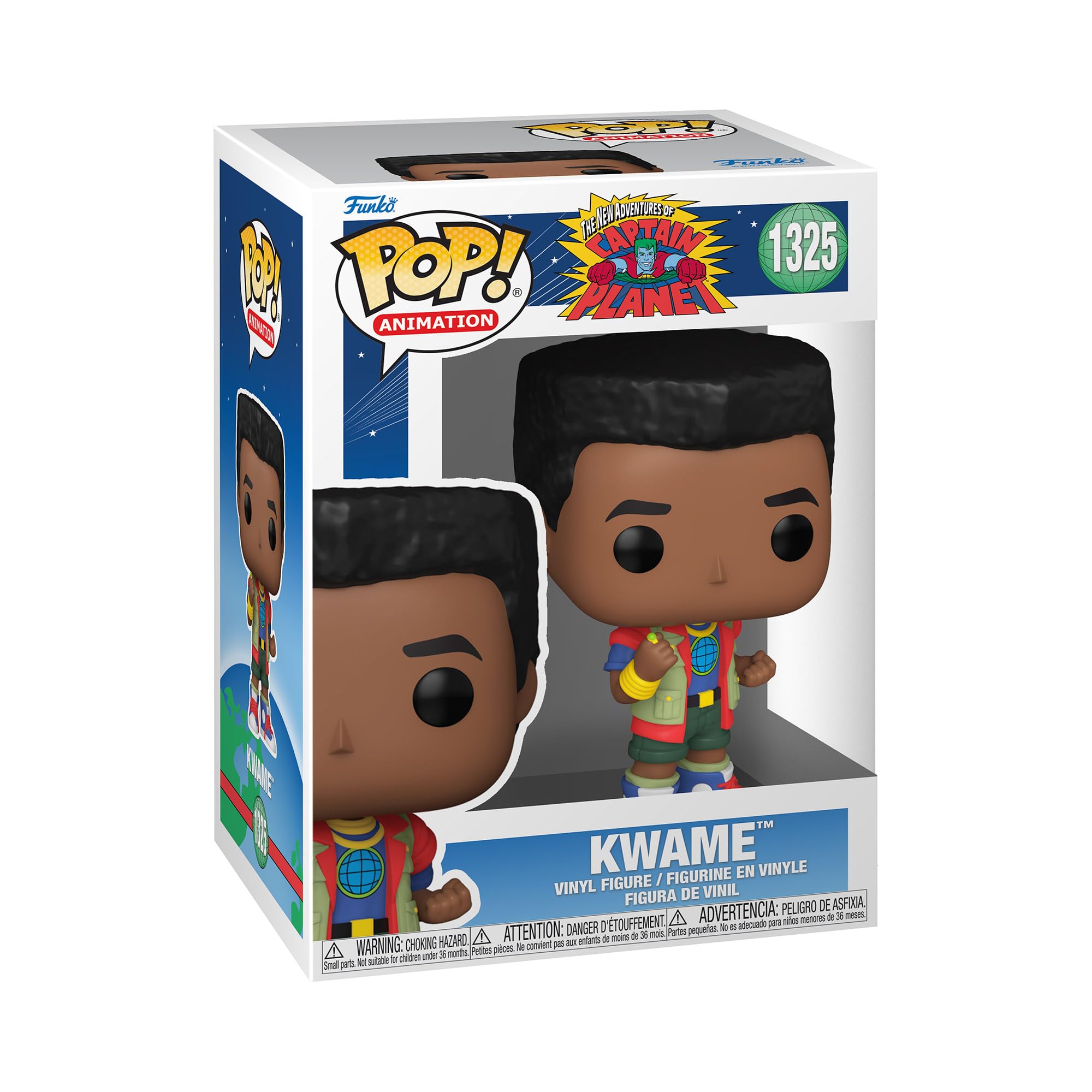 Funko Pop! Animation: Captain Planet - Kwame Olowe Vinyl Figure (72557)