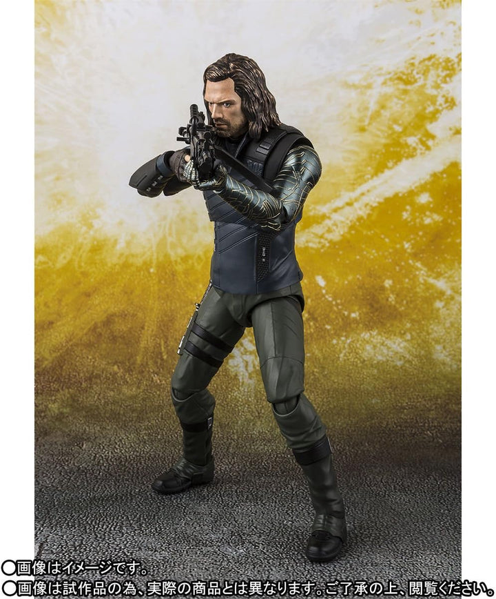 Bandai Tamashii Nations S.H.Figuarts Avengers Infinity War Bucky Action Figure - Highly Articulated Collectible for Ages 13+