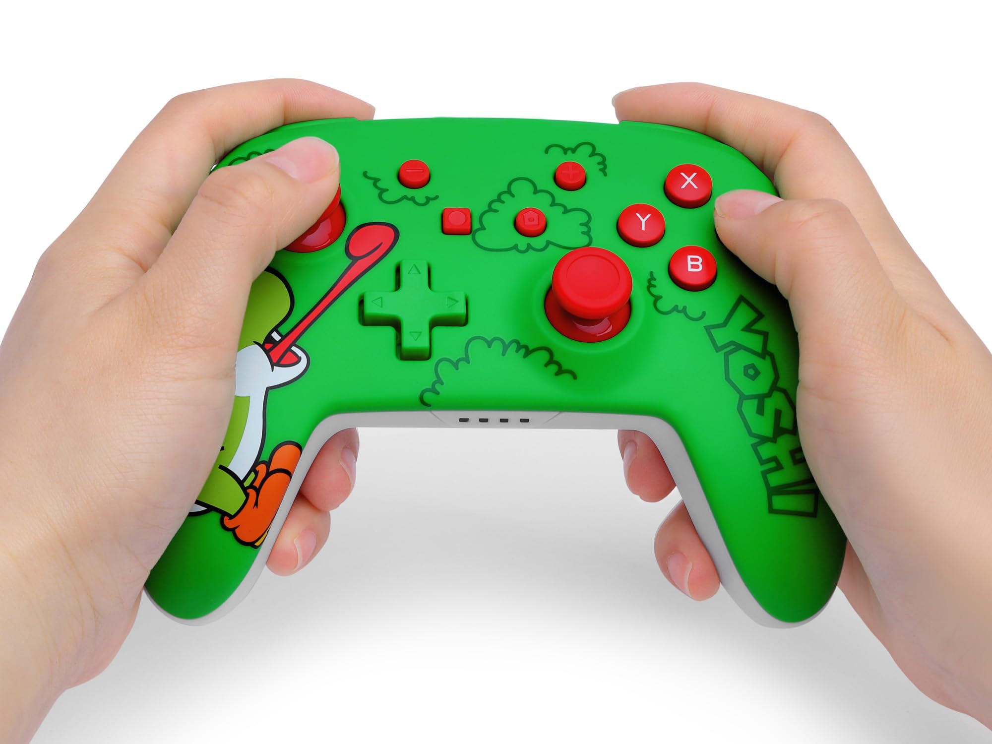 PowerA Wireless Controller for Nintendo Switch - Hungry Yoshi, Officially Licensed for Switch, Switch OLED, and Switch Lite 8