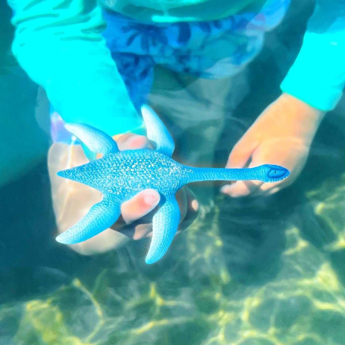 SCHLEICH 15016 Plesiosaurus Figurine - Realistic Dinosaur Toy with Bendable Neck for Kids 4+ 3