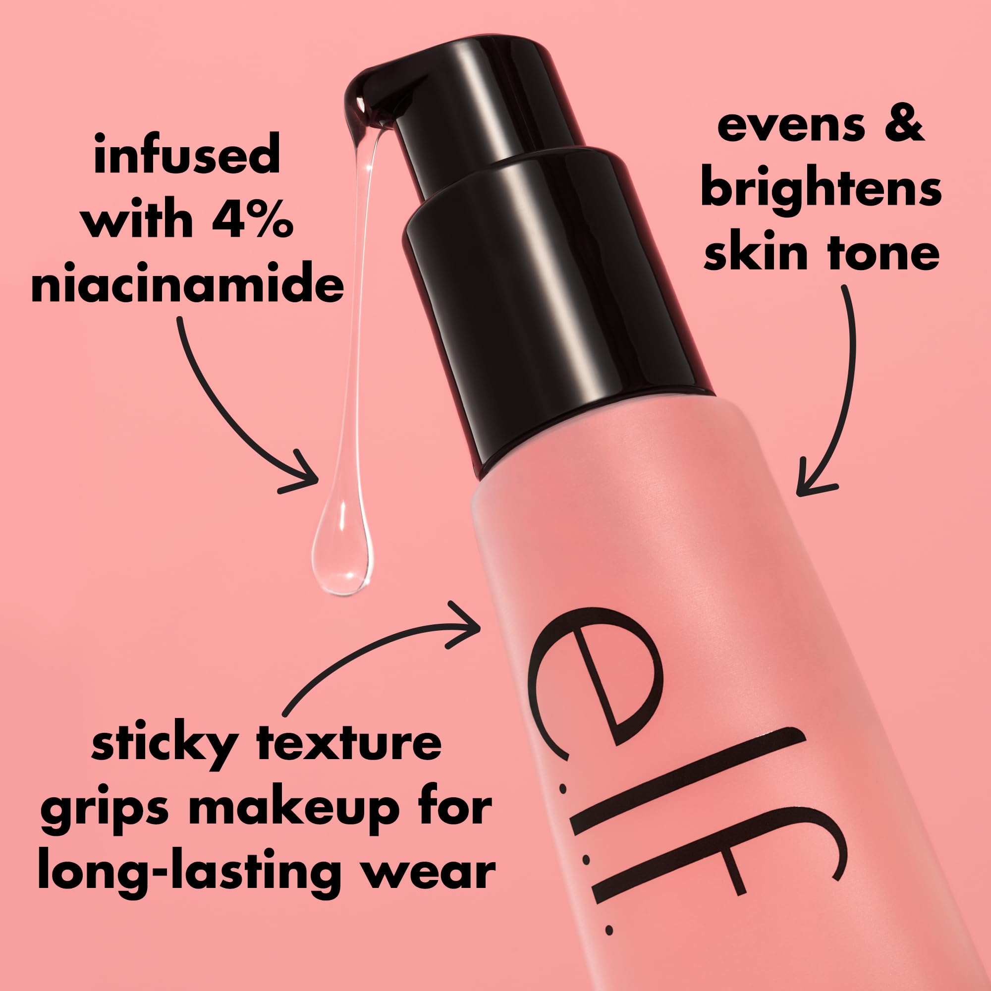 e.l.f. Power Grip Primer + 4% Niacinamide, Gel-Based Hydrating Face Primer (41 g) 5