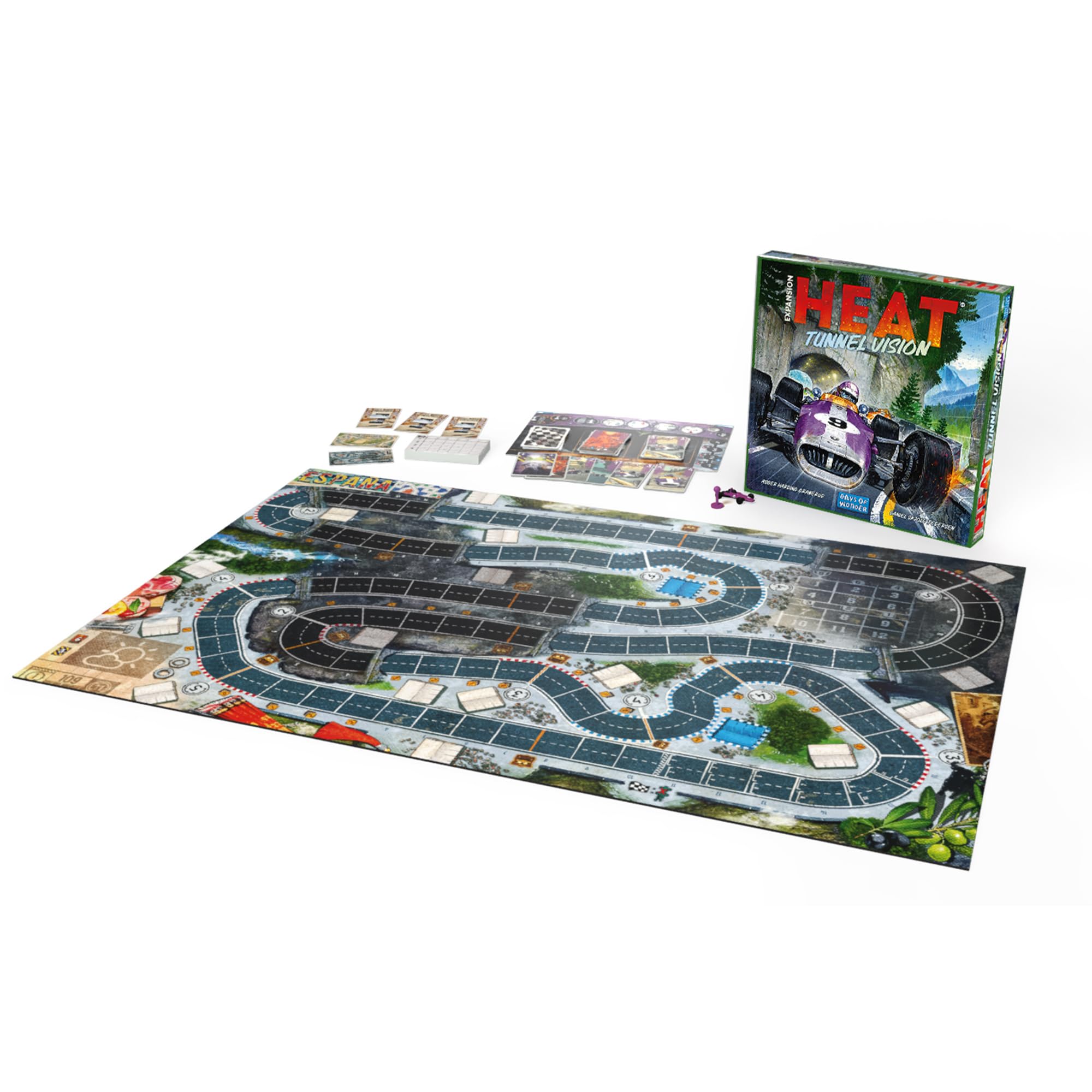 Days of Wonder HEAT: Tunnel Vision Expansion Board Game